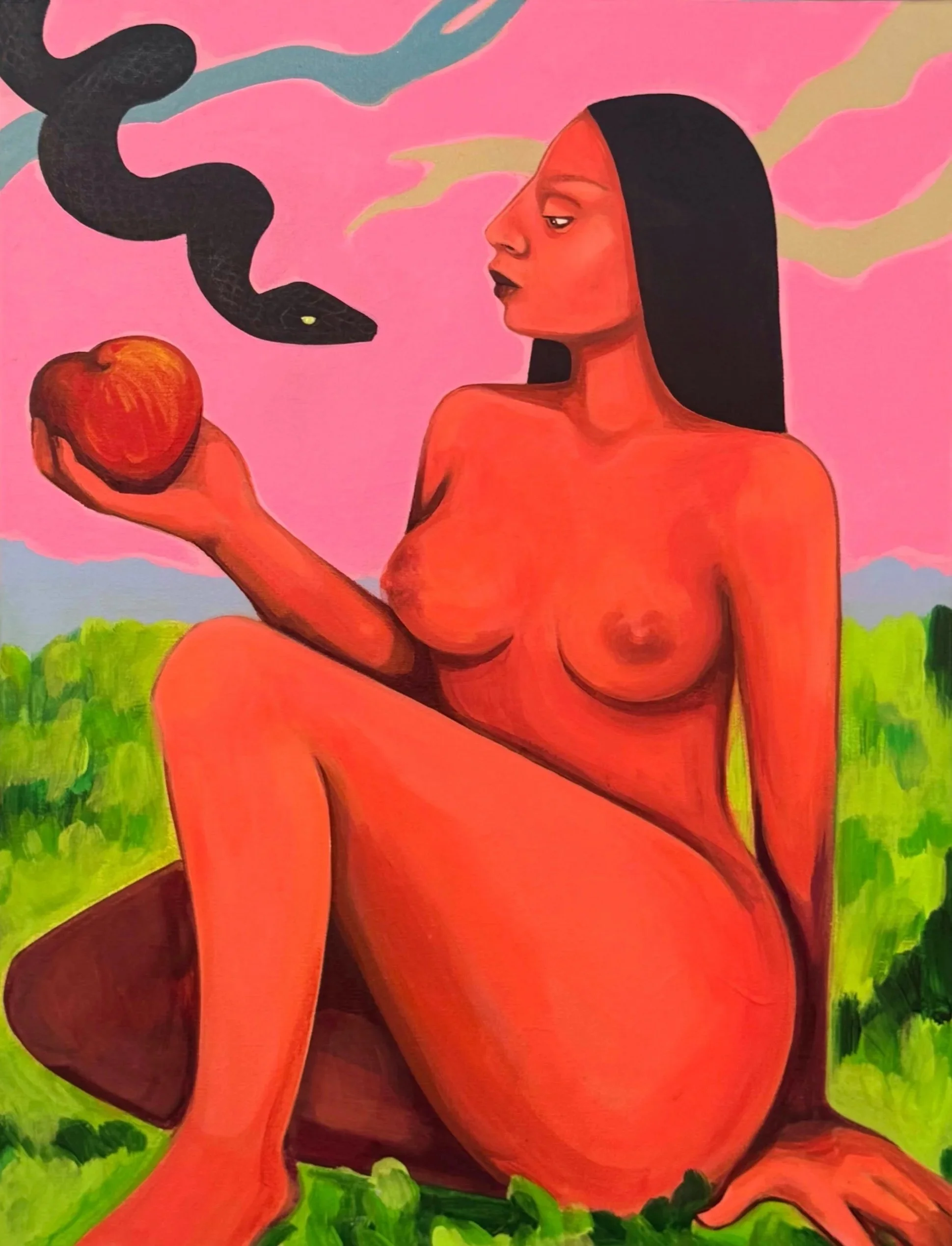 "The Choice"
Mixed Media on Canvas
18" x 24"
$450