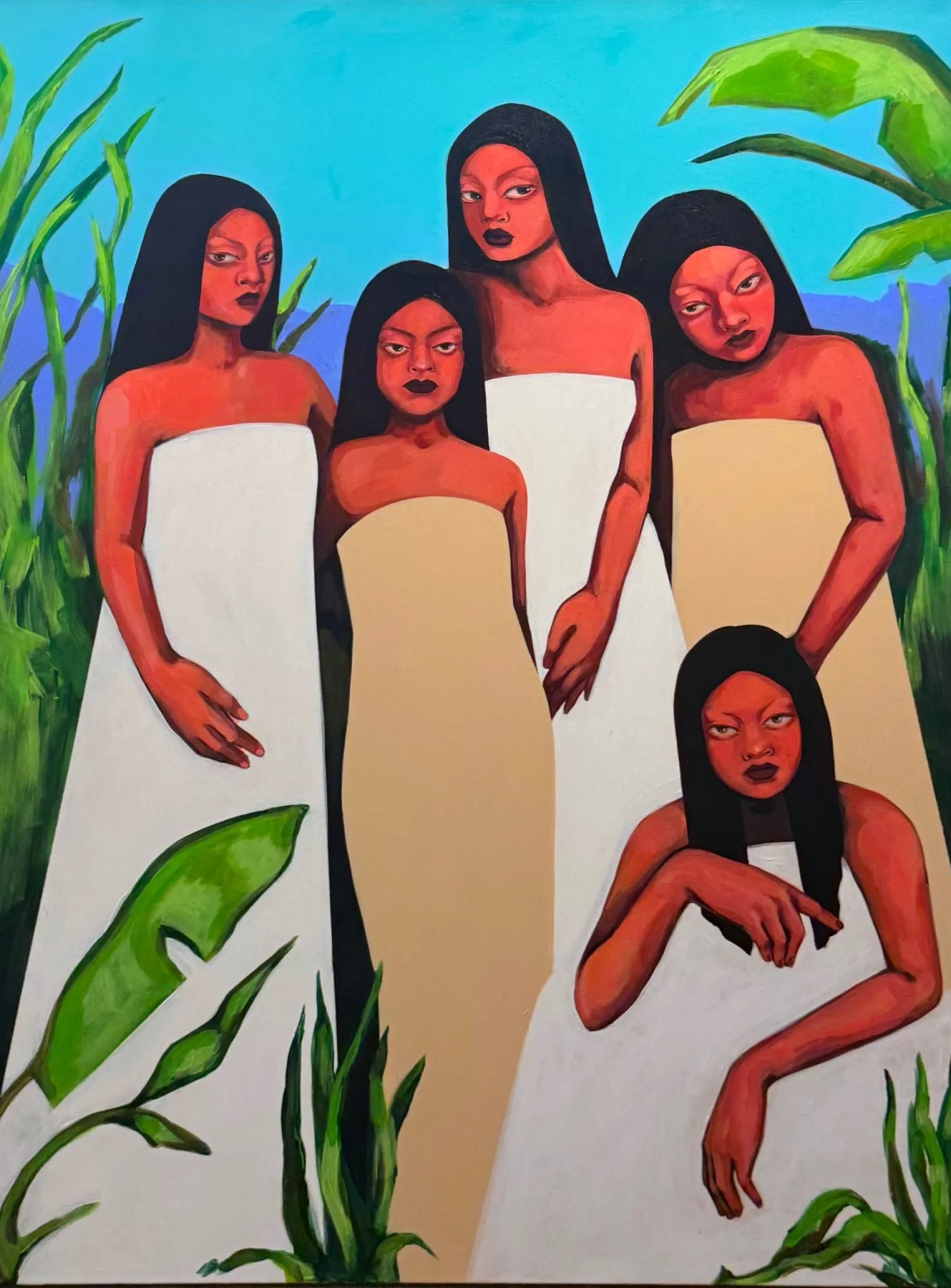 "El Jardin"
Acrylic on Canvas
36" x 48"
$2,500