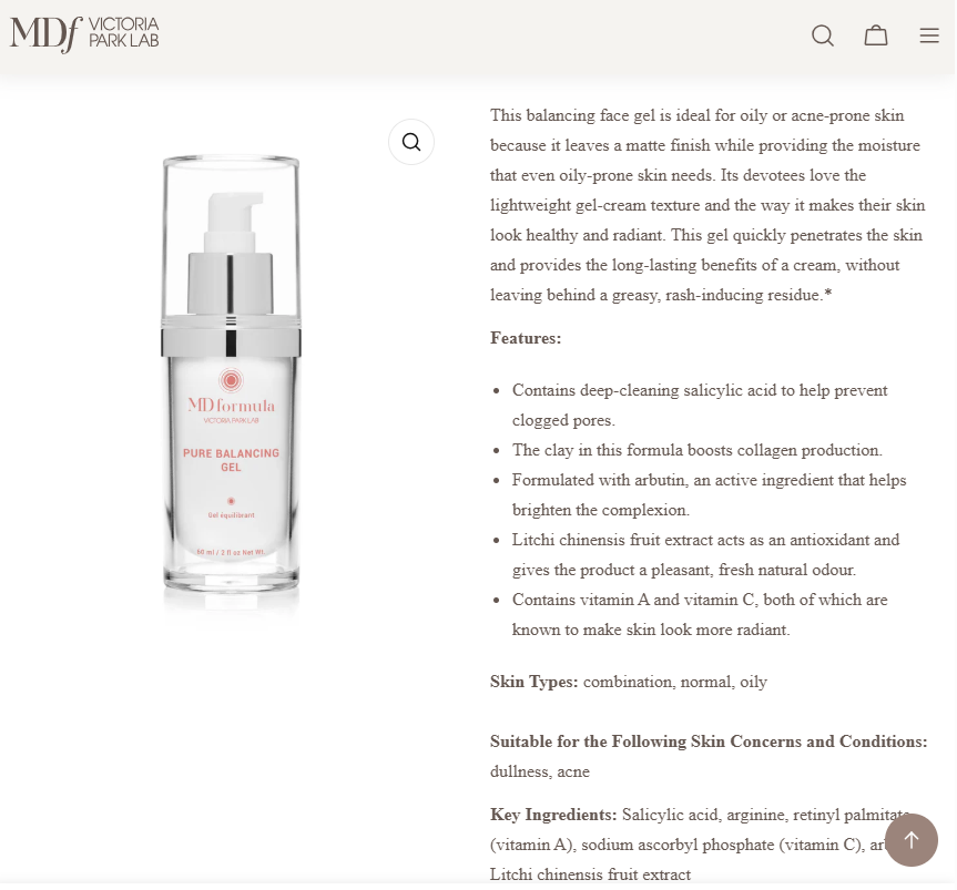 Product Descriptions