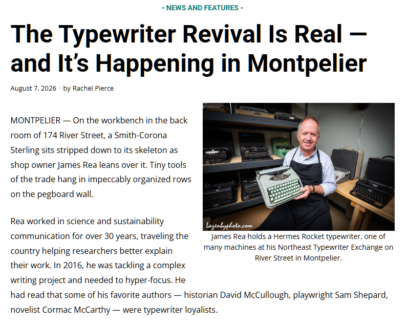 Northeast Typewriter Exchange