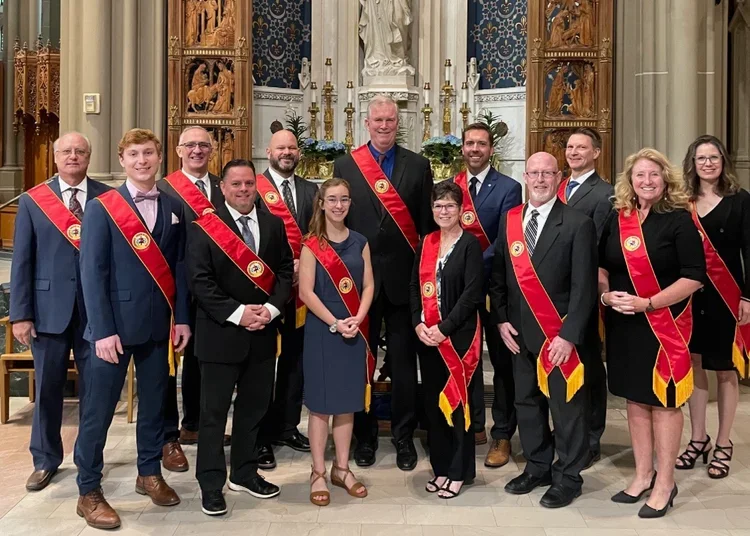 Catholic Order of Foresters Participates in Chrism Mass at Covington Cathedral
