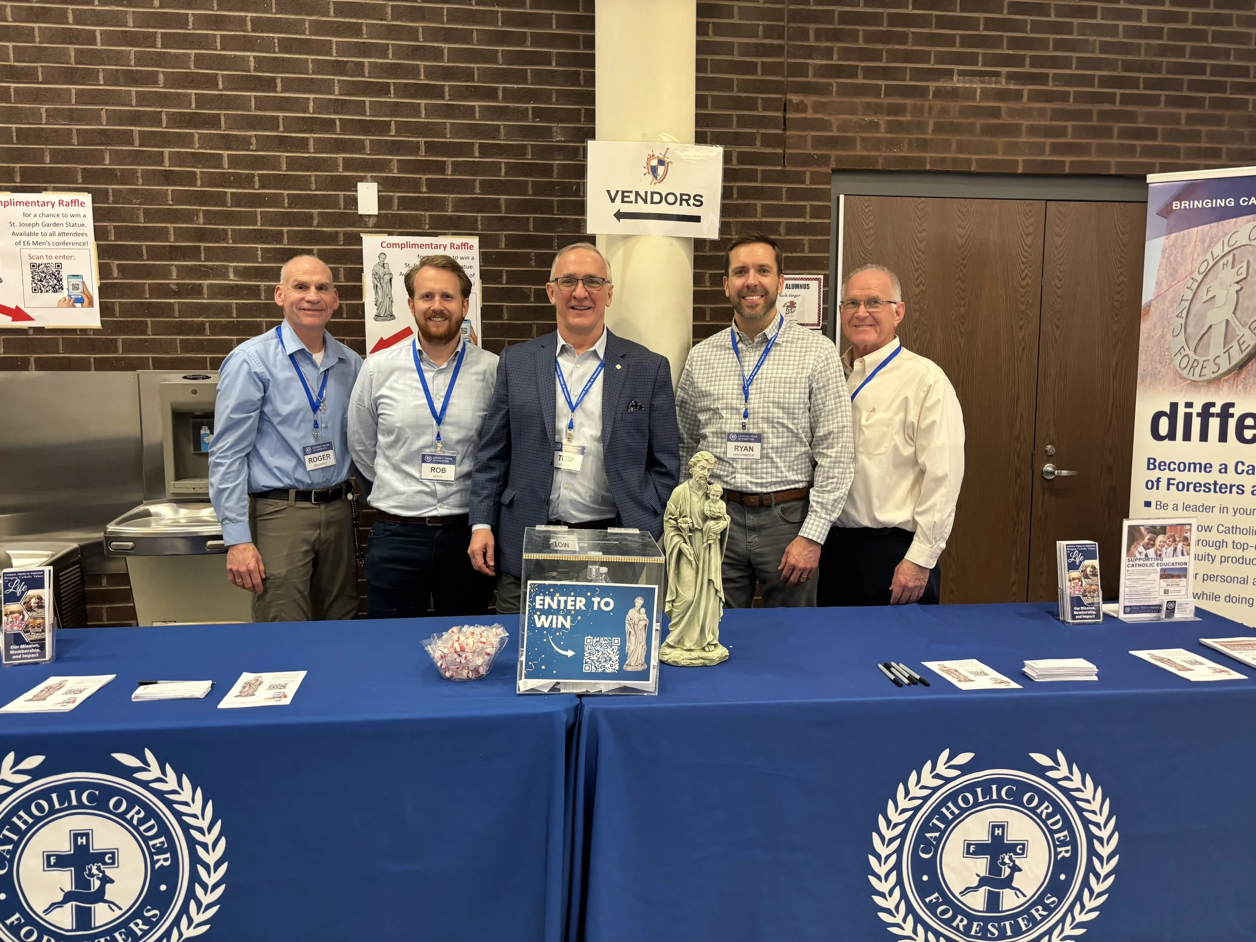 Catholic Order of Foresters NKY Agency Celebrates Many Years as Title Sponsor of the E6 Men’s Conference