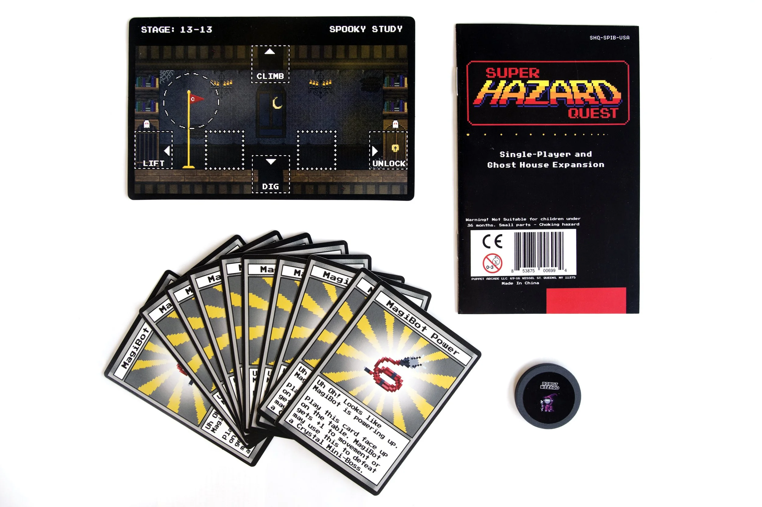 SHQ Expansion: Solo / Co-Op / Ghost House