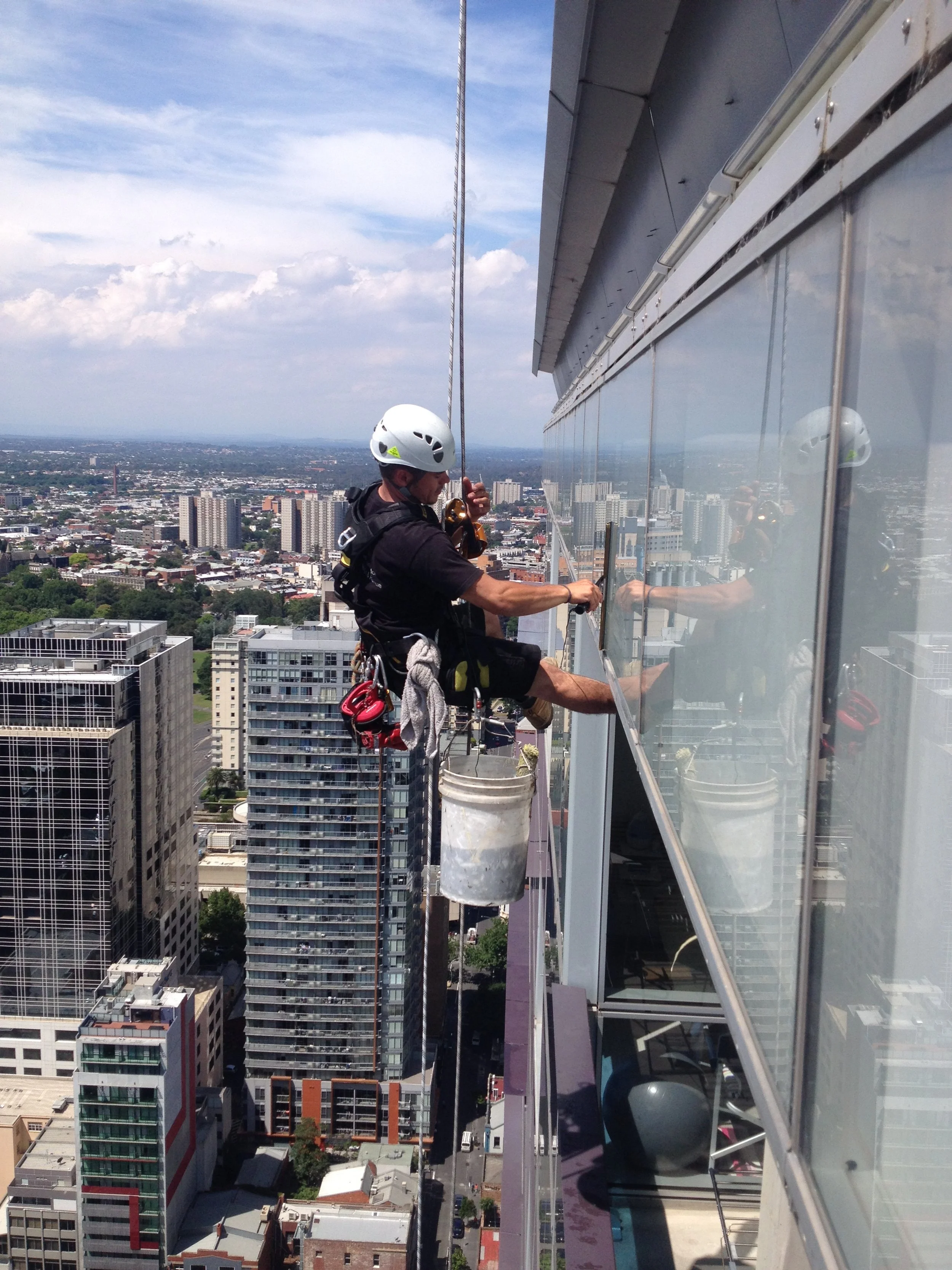 Rope Access Cleaning Services | High-Level Cleaning UK — RH Rope Access