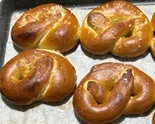 Sourdough Bavarian Pretzels