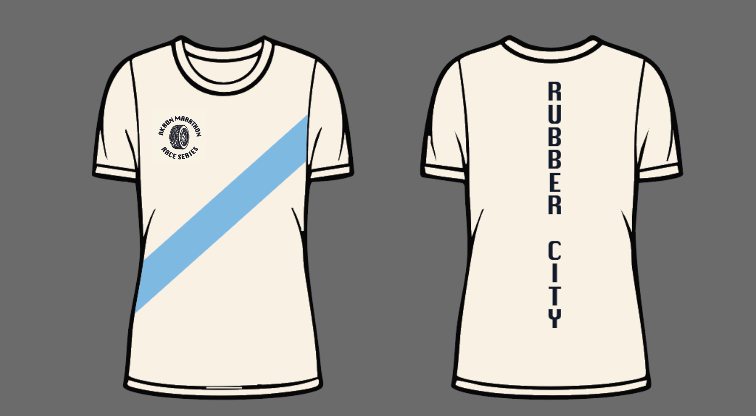 Women's Akron Race Series Tee