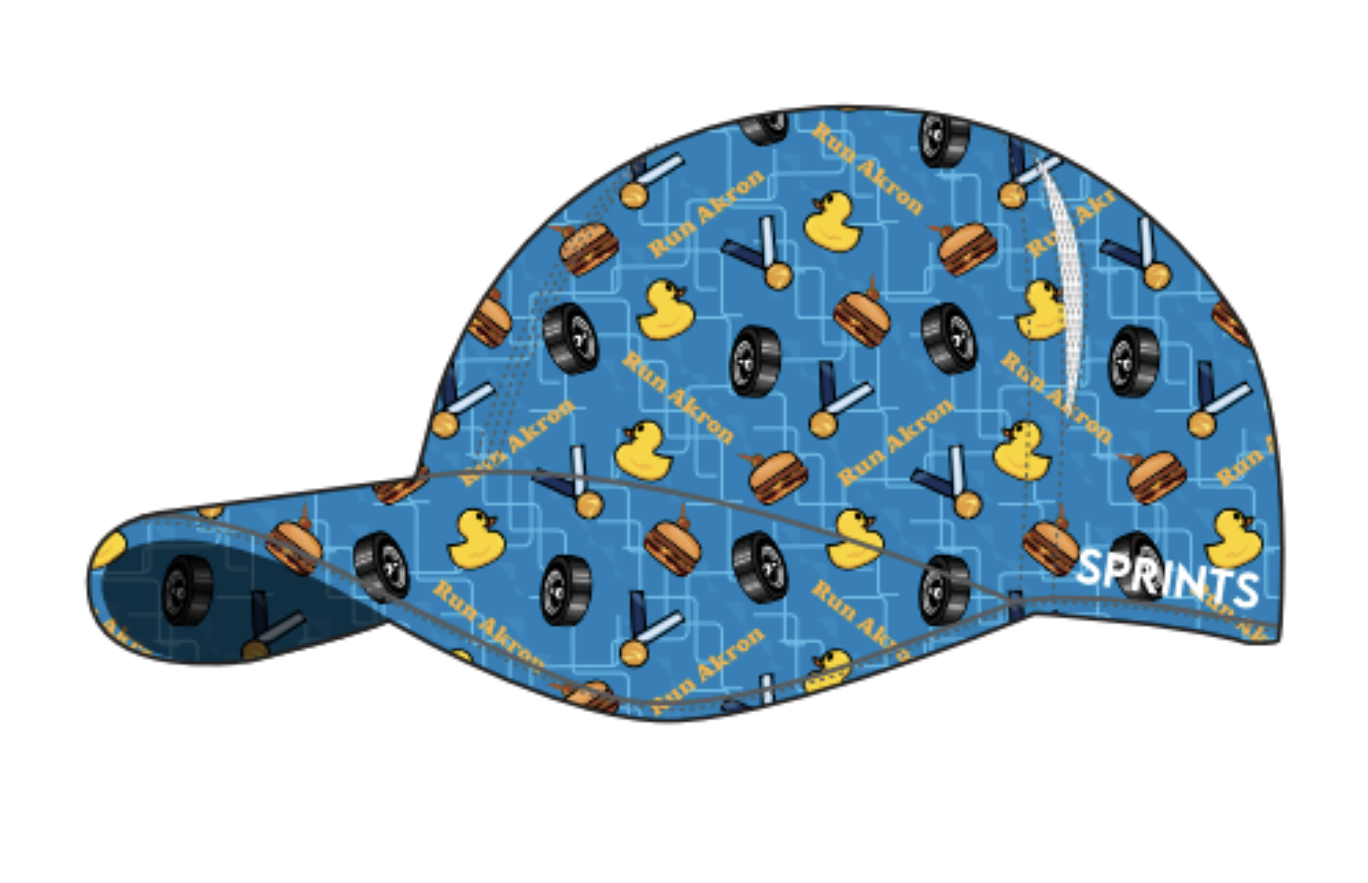 Blue Run Akron Sprints Hat