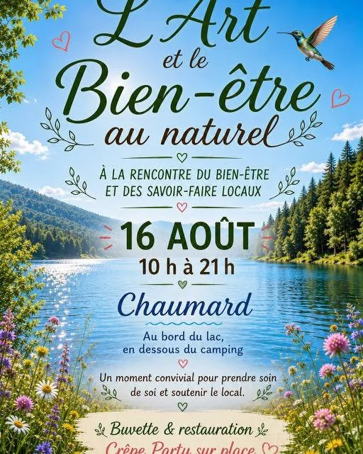 On se rencontre aujourd&rsquo;hui ?
Rdv au salon Bien &ecirc;tre de Chaumard autour du lac de Panneci&egrave;re 🌳

Les temp&eacute;ratures sont douces aujourd&rsquo;hui et la pluie est derri&egrave;re nous ! 

#naturopathie #morvan #bien&ecirc;tre