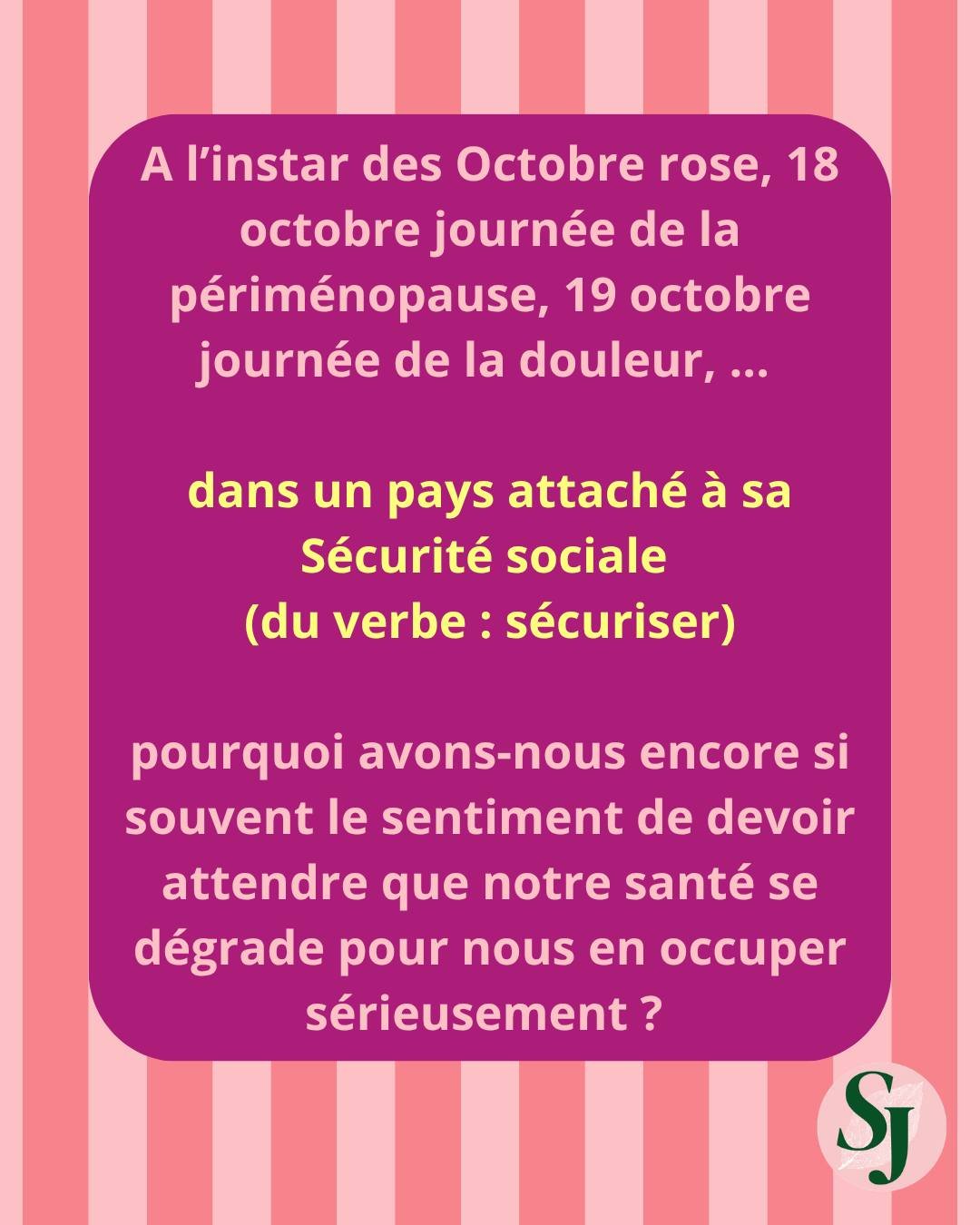 Nous pouvons passer des ann&eacute;es &agrave; tirer sur la corde pour tenir le rythme, avant de consacrer beaucoup de temps et d&rsquo;argent &agrave; essayer de r&eacute;cup&eacute;rer. 
Bien s&ucirc;r, les choses sont plus complexes. 
Mais cette c