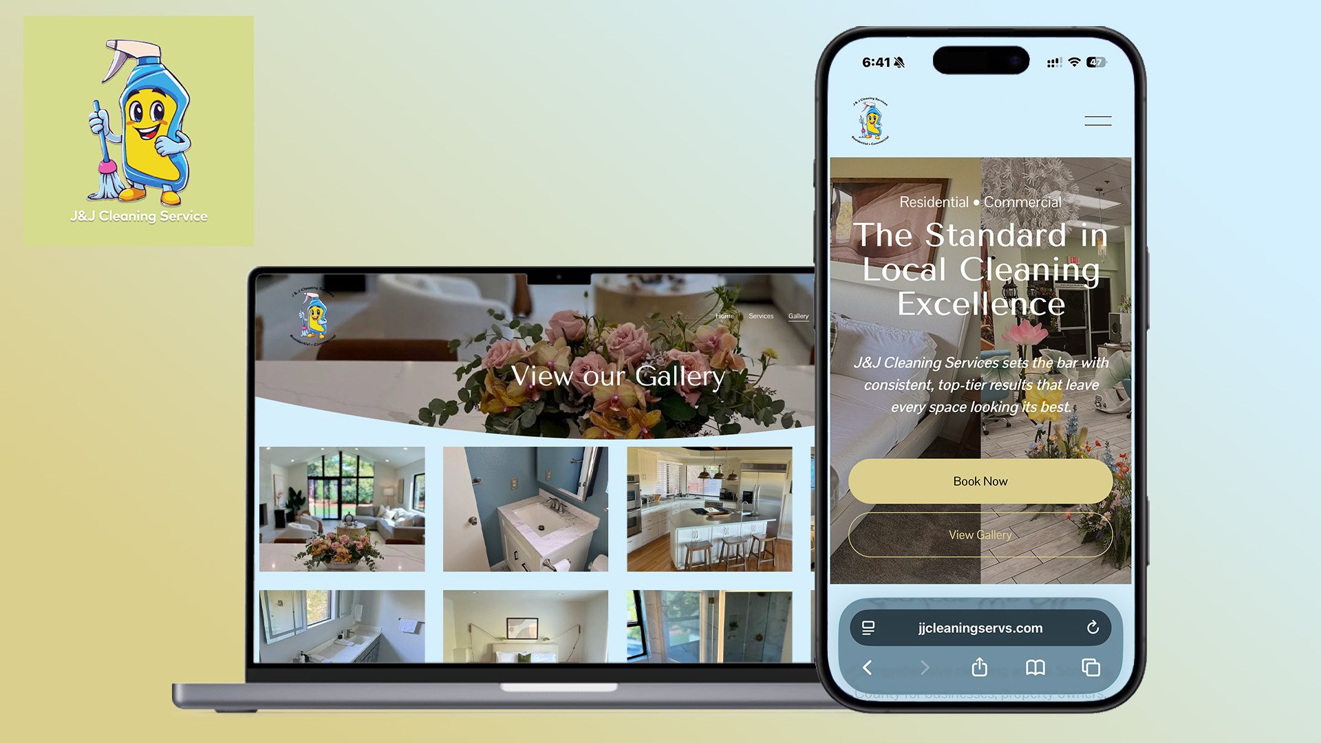 J&J Cleaning Service showcase of work done.