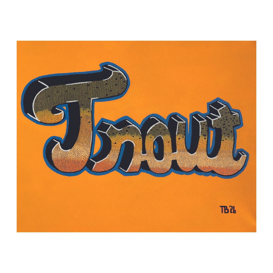 TROUT - Cutthroat - Giclee Print