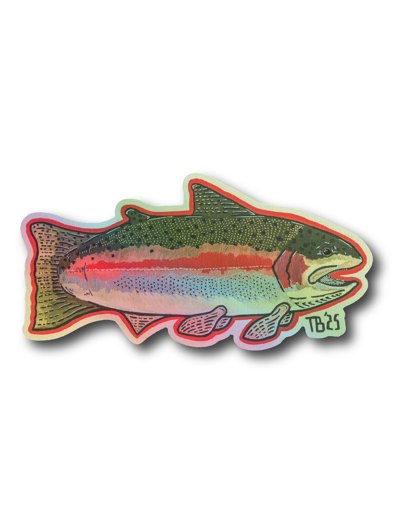 Steelhead Sticker - HOLOGRAPHIC