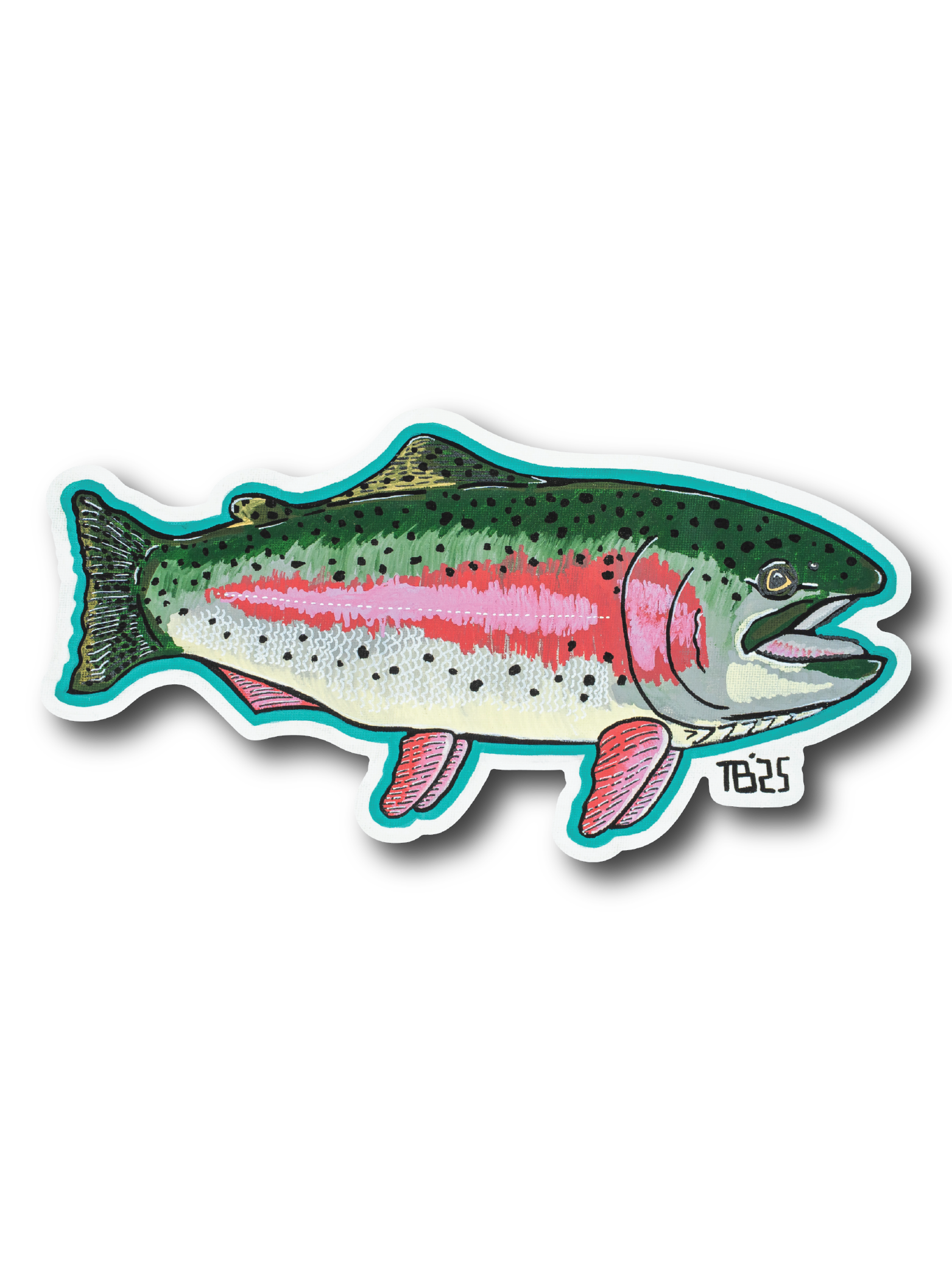 Rock Creek Rainbow Trout Sticker
