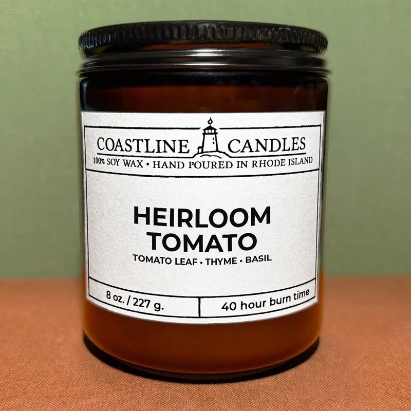 Heirloom Tomato - 8 oz. soy wax candle