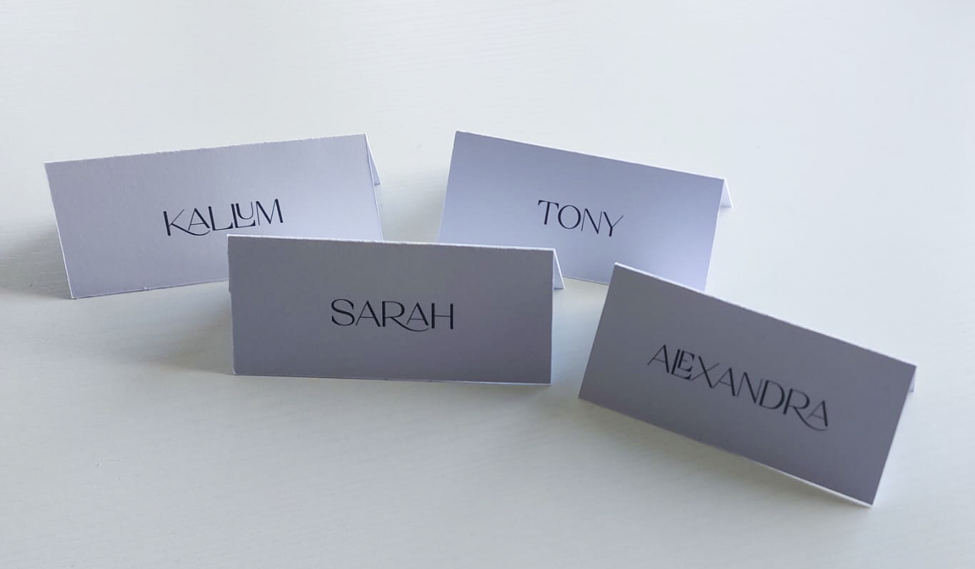 Nova Tent Place Card 