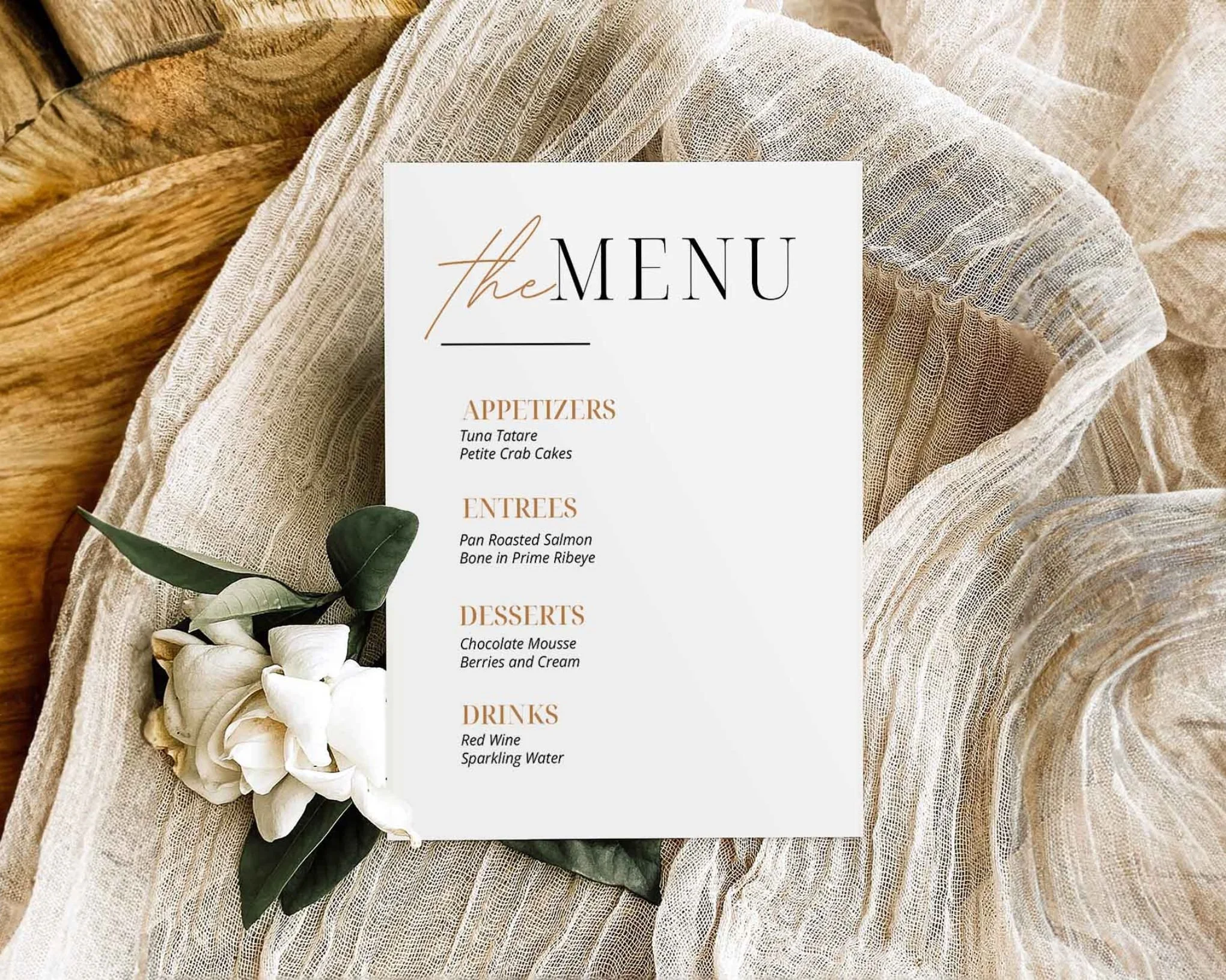 Vanessa Menu
