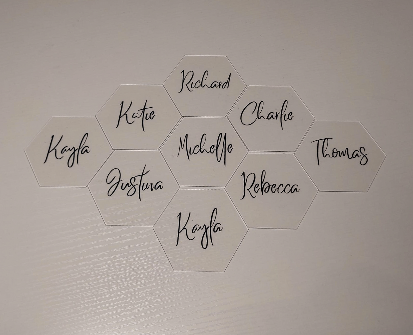 Hexagon Place Setting