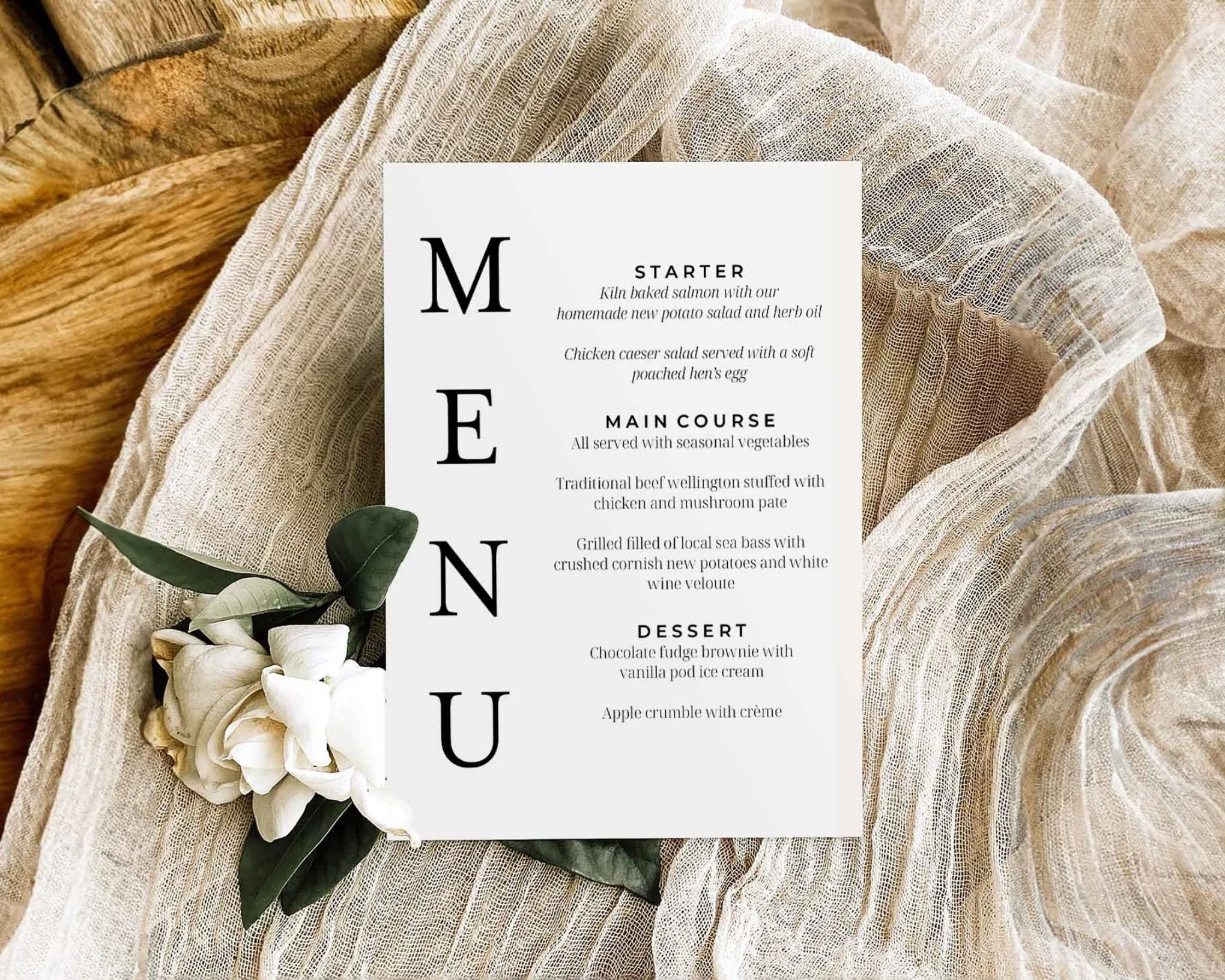 Simple Menu 