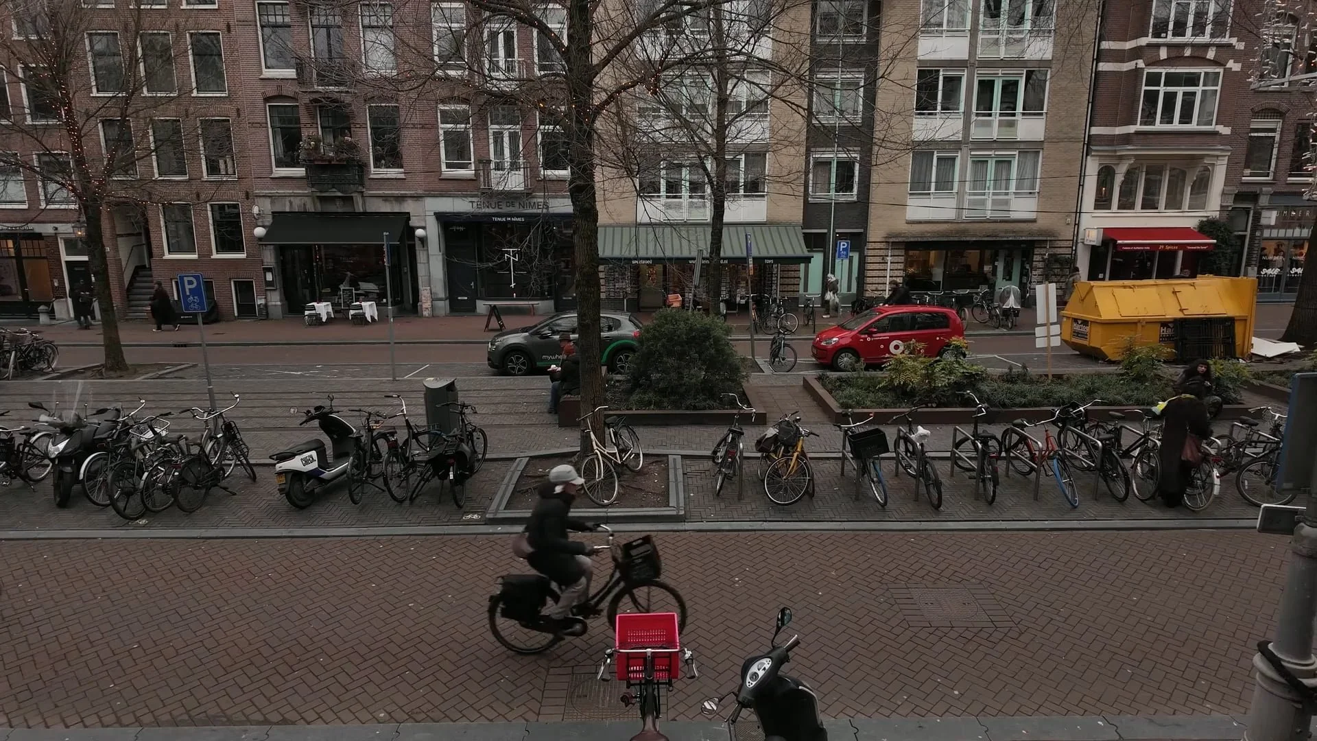 Elandsgracht in Winter