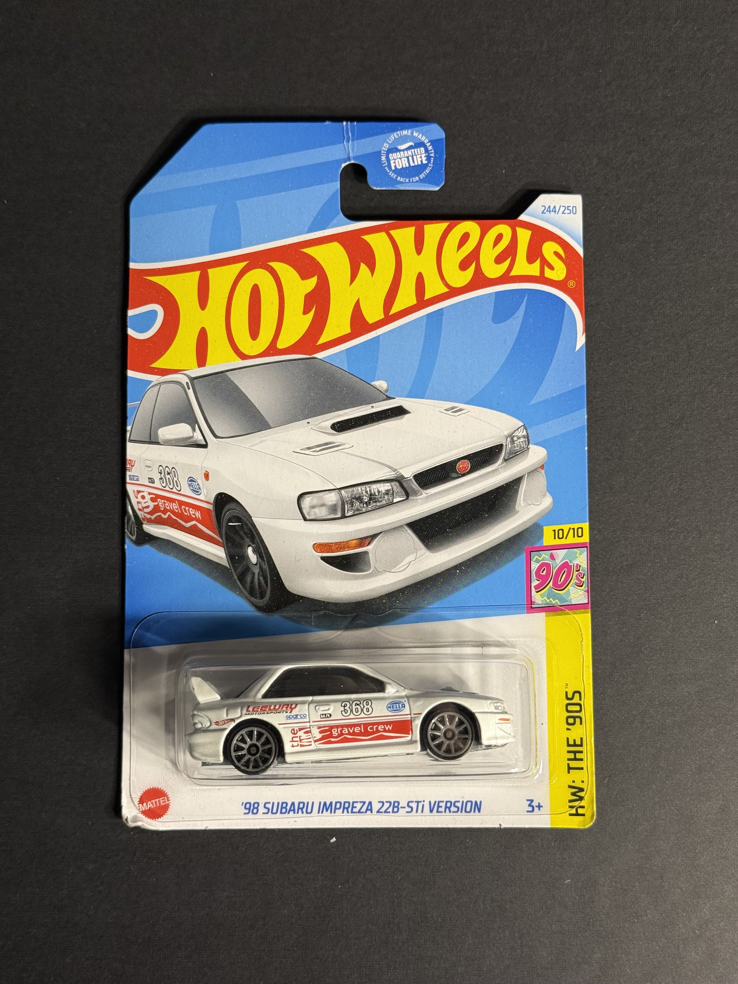 White '98 Subaru Impreza 22B-STI Version