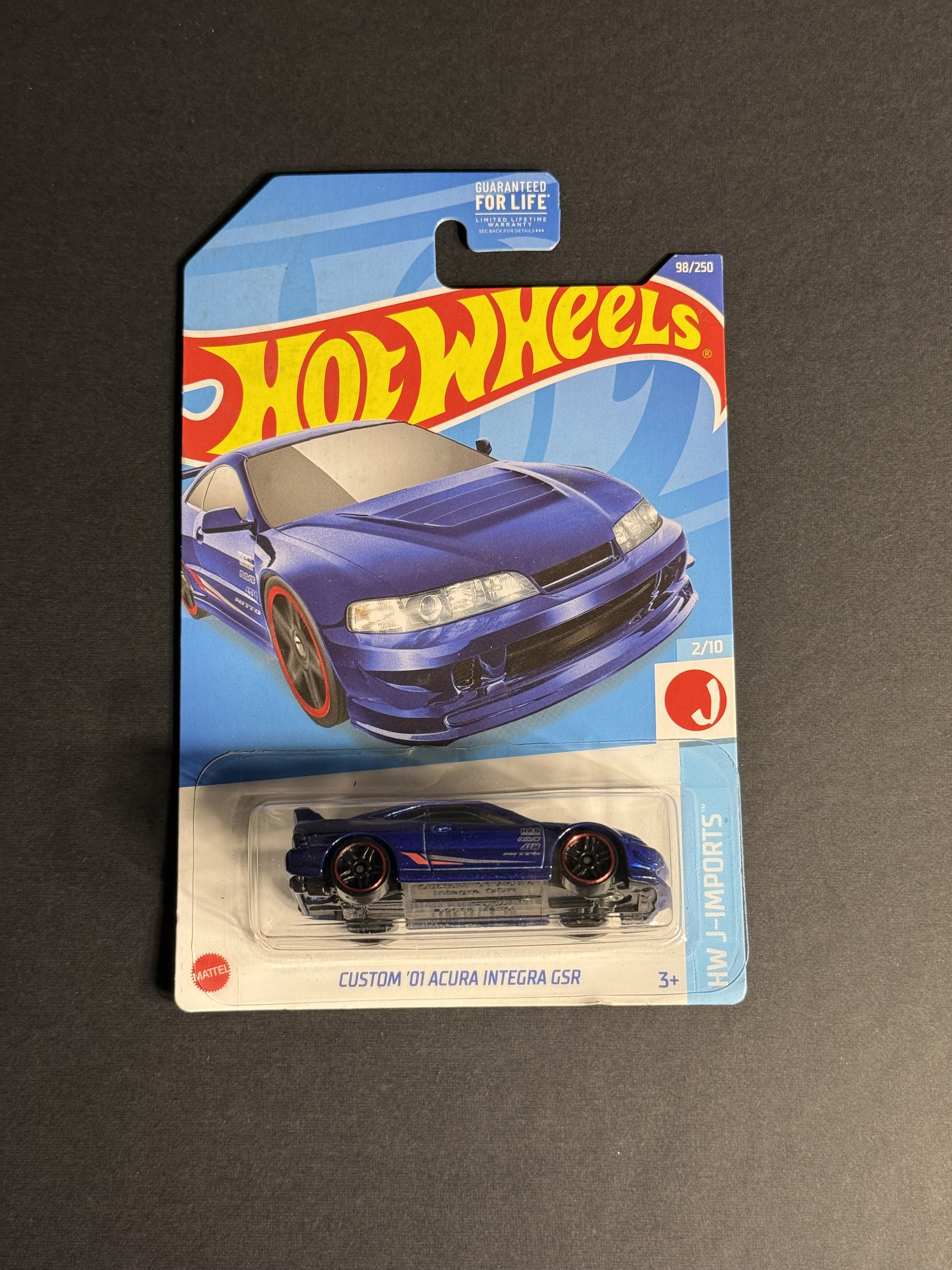 Blue Custom '01 Acura Integra GSR