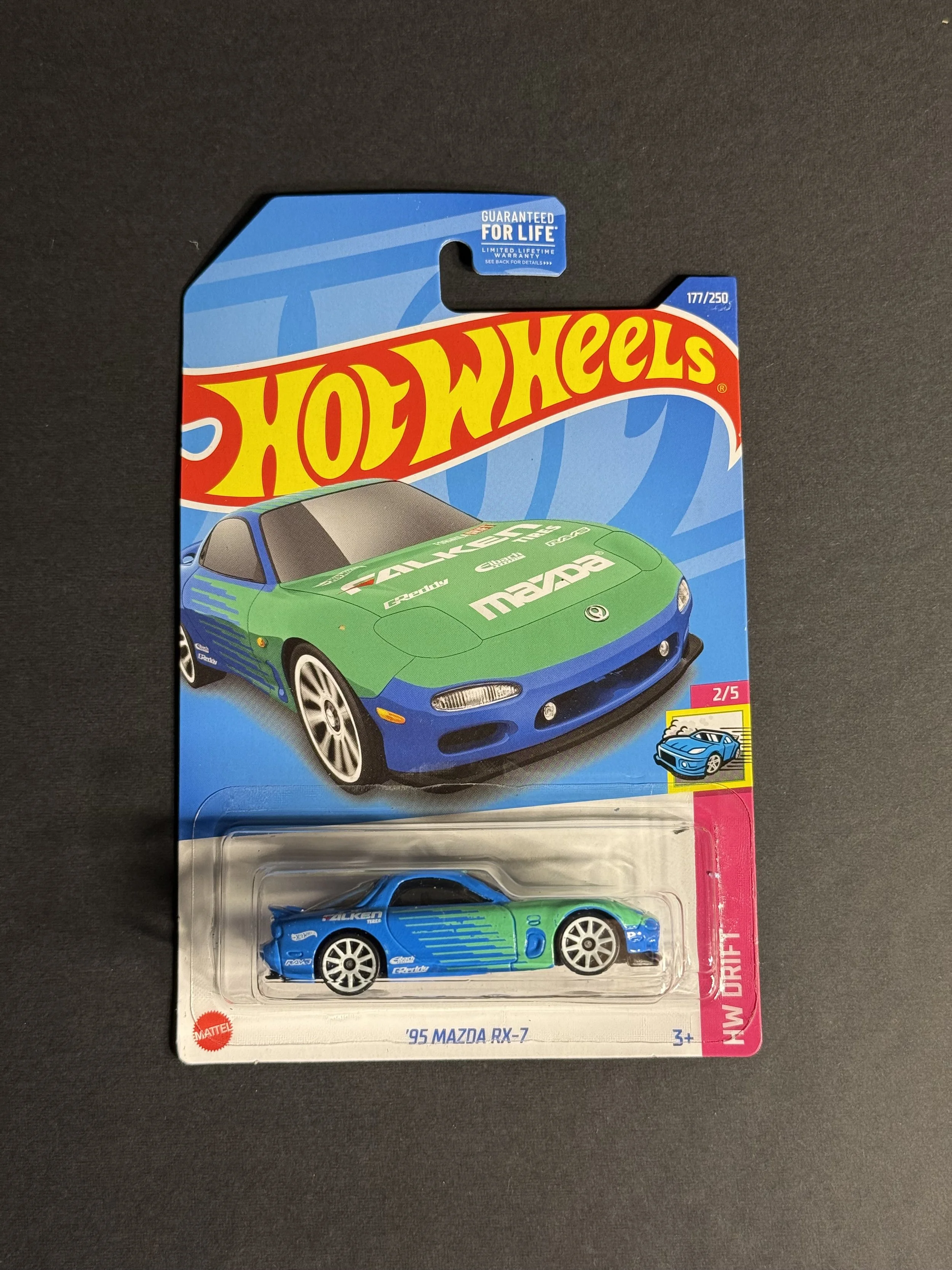 Blue+Green Falken G5 Mazda RX-7