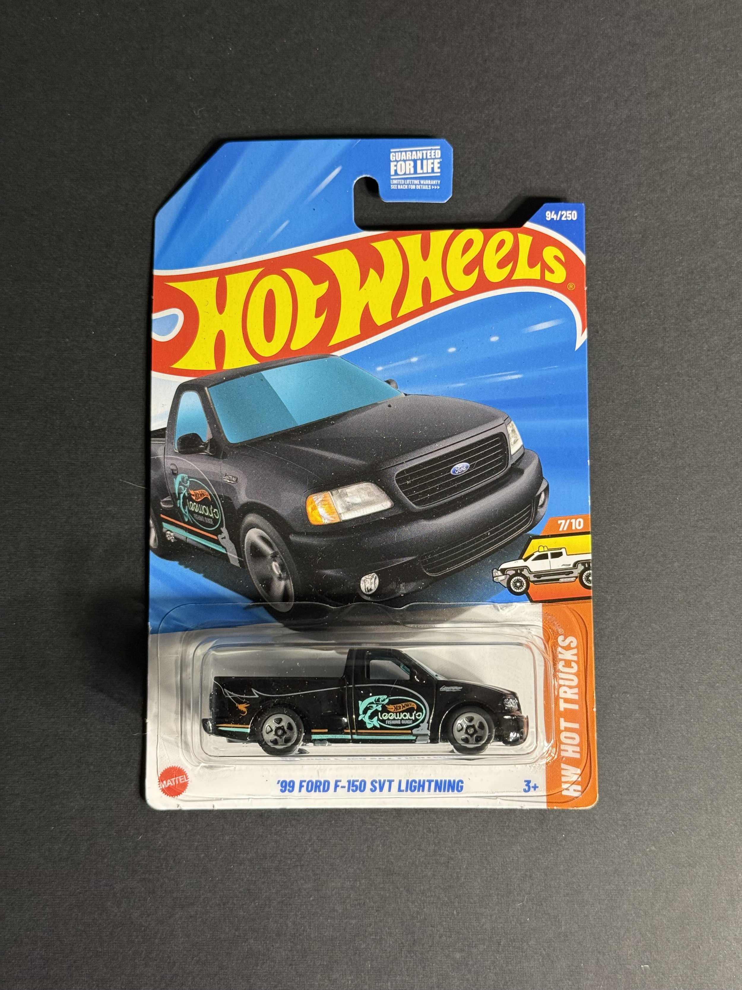 Black '99 Ford F-150 STV Lightning