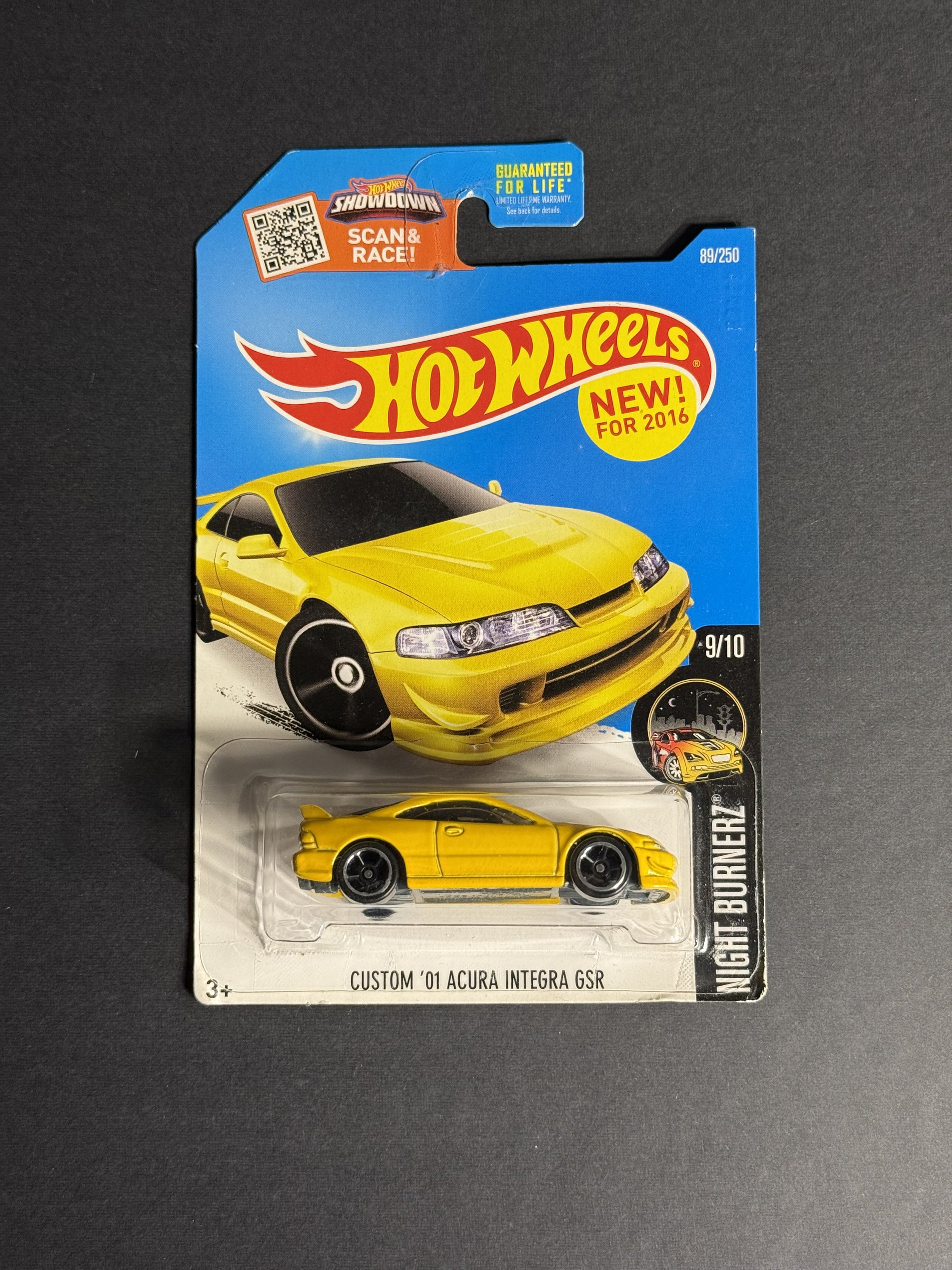 Yellow Custom '01 Acura Integra GSR