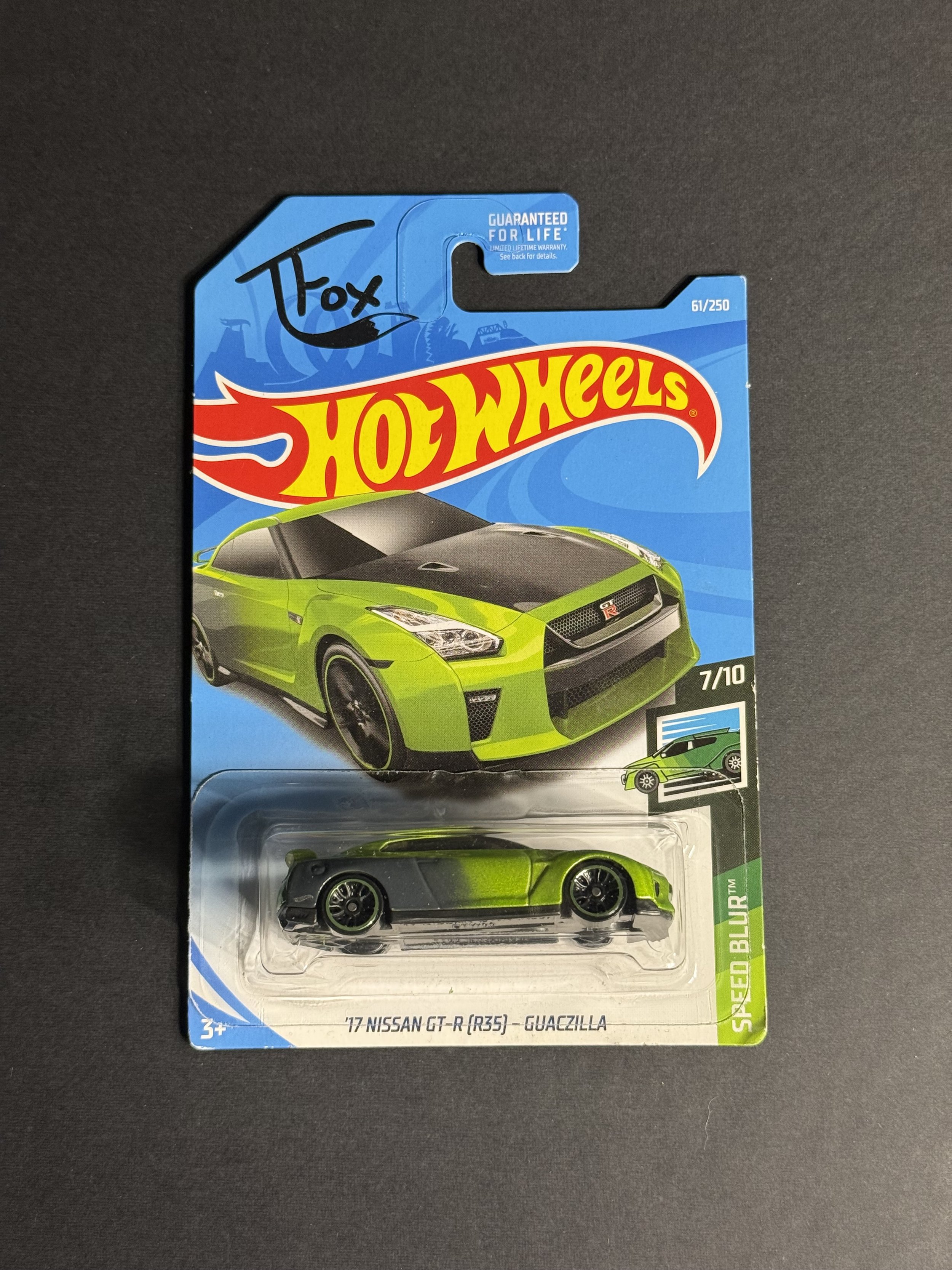 Tanner Fox 17 Nissan GT-R (R35) Guanczilla