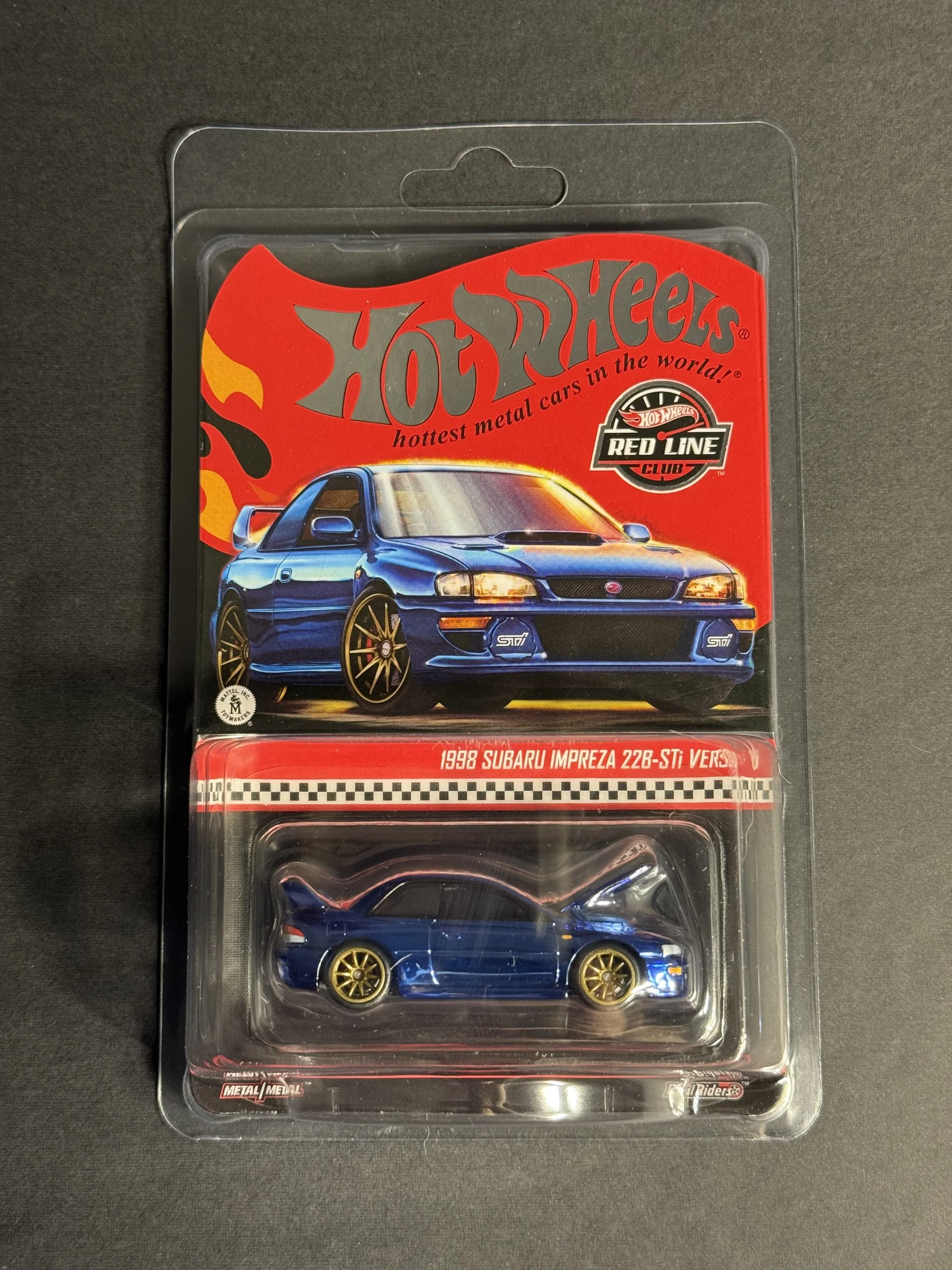 RLC Blue '98 Subaru Impreza 22B STI Version