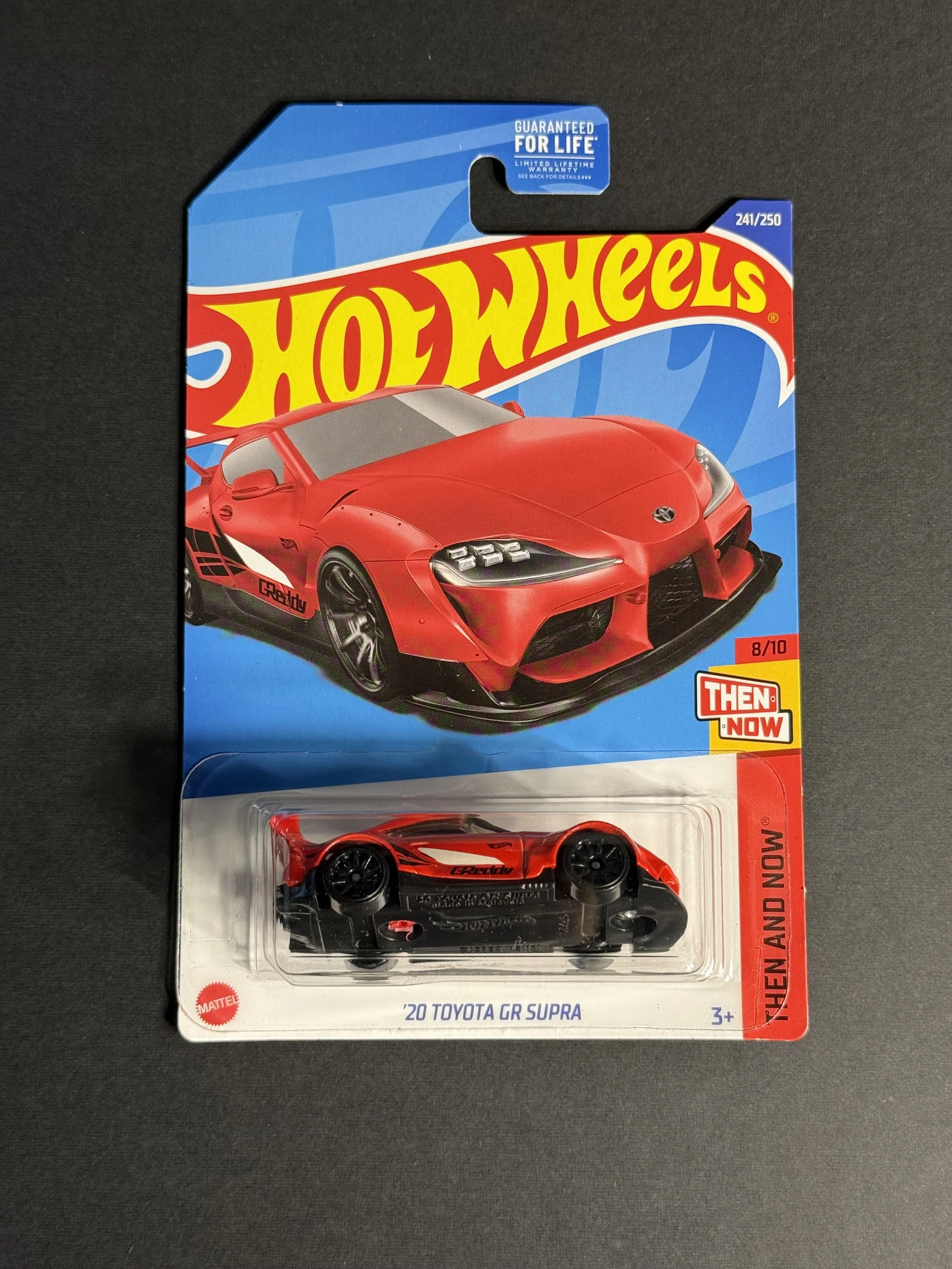 Red Toyota GR Supra