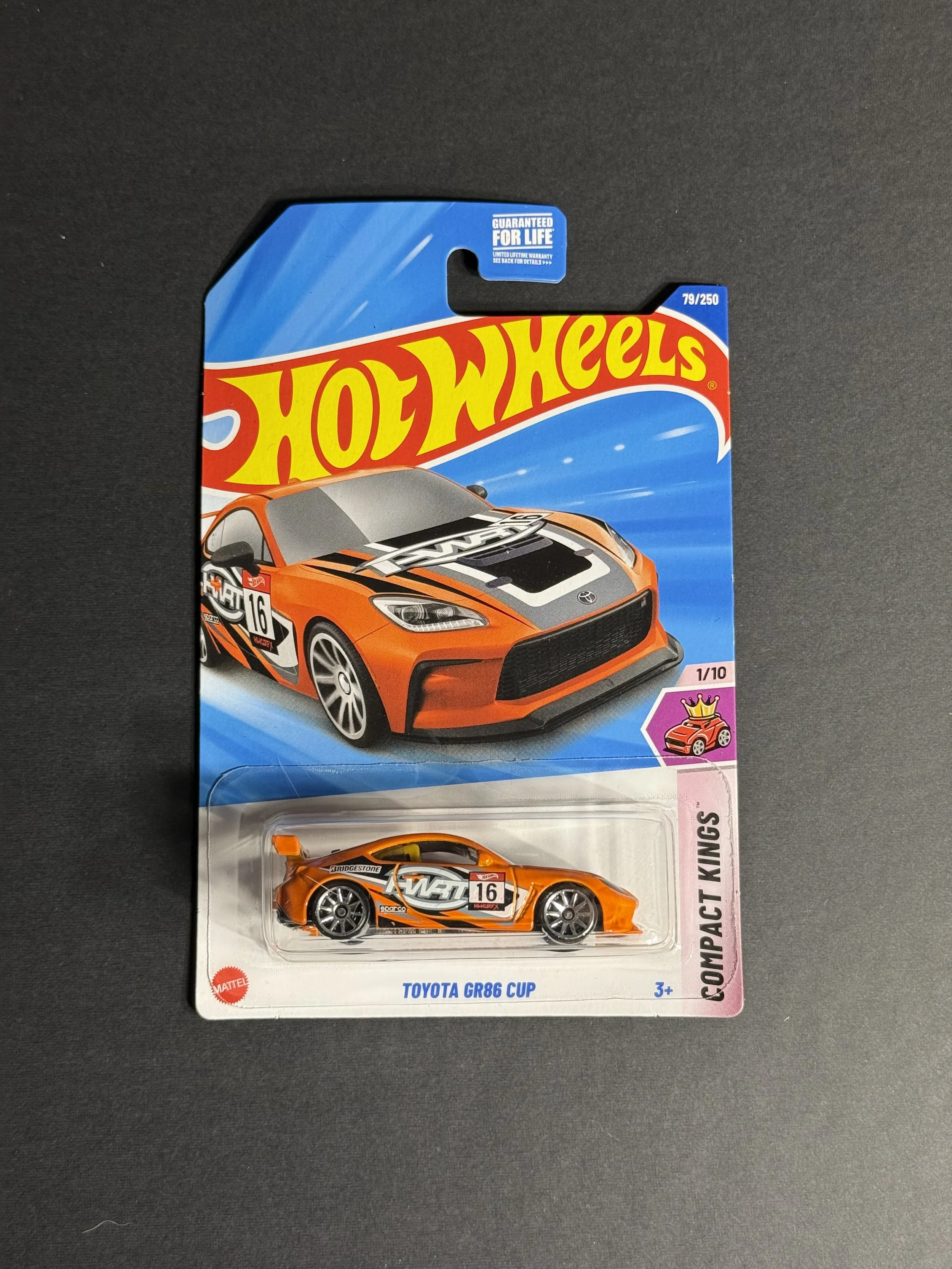 Orange Toyota GR86 Cup