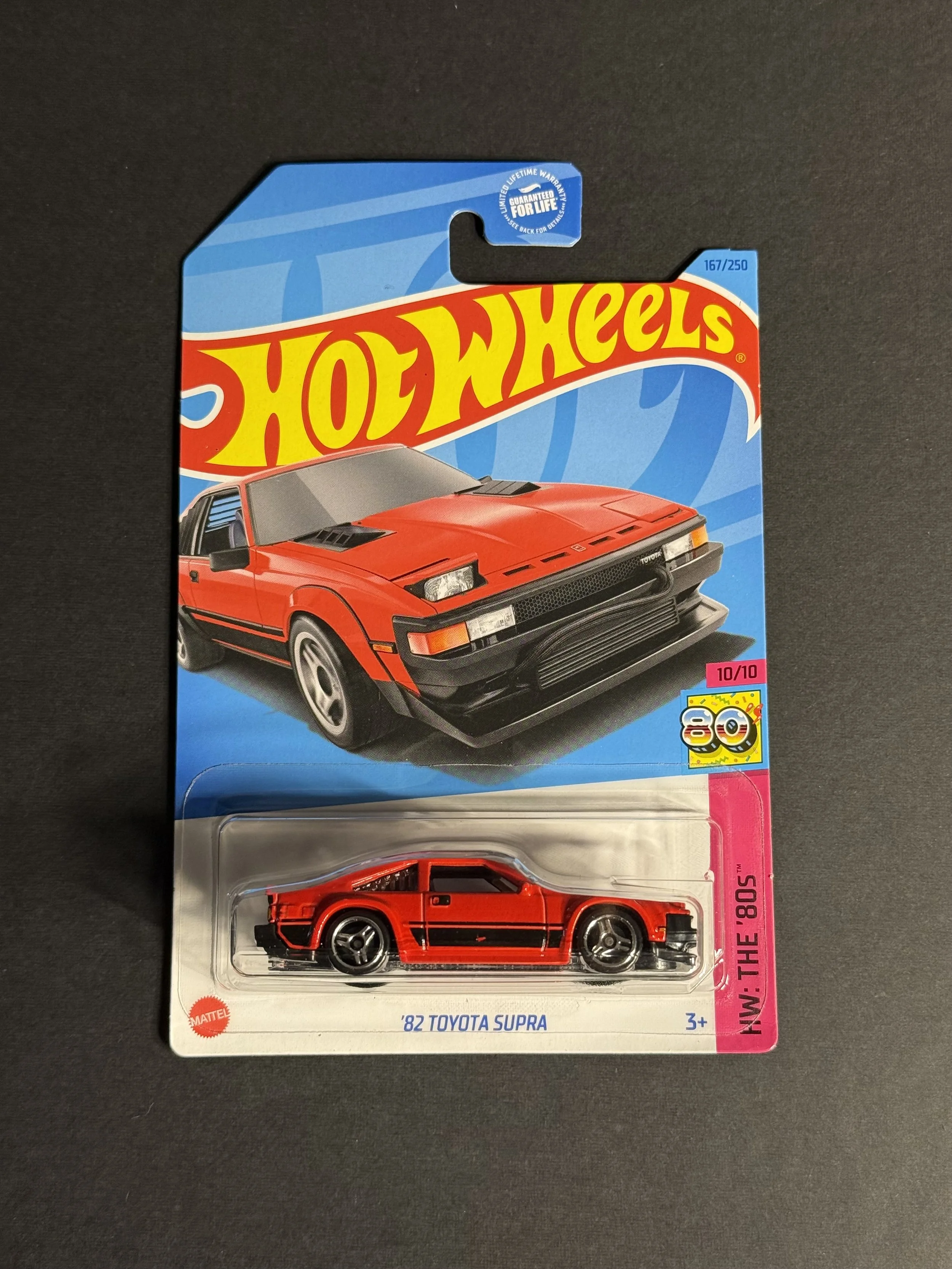 Red '82 Toyota Supra