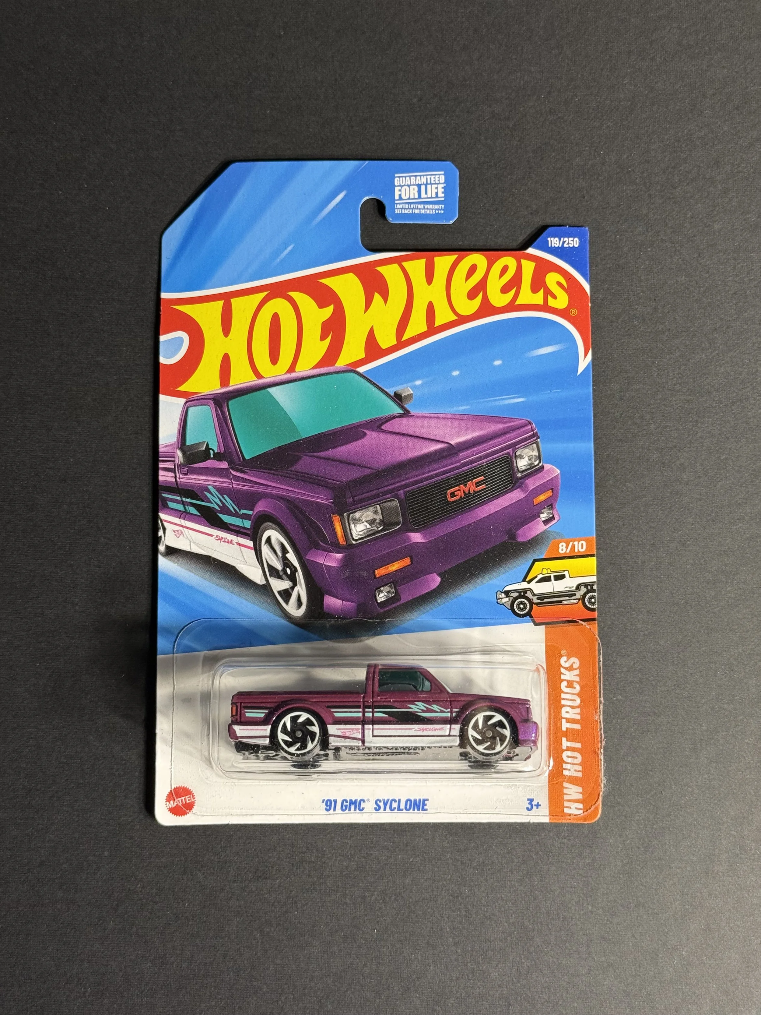 Purple '91 GMC Syclone