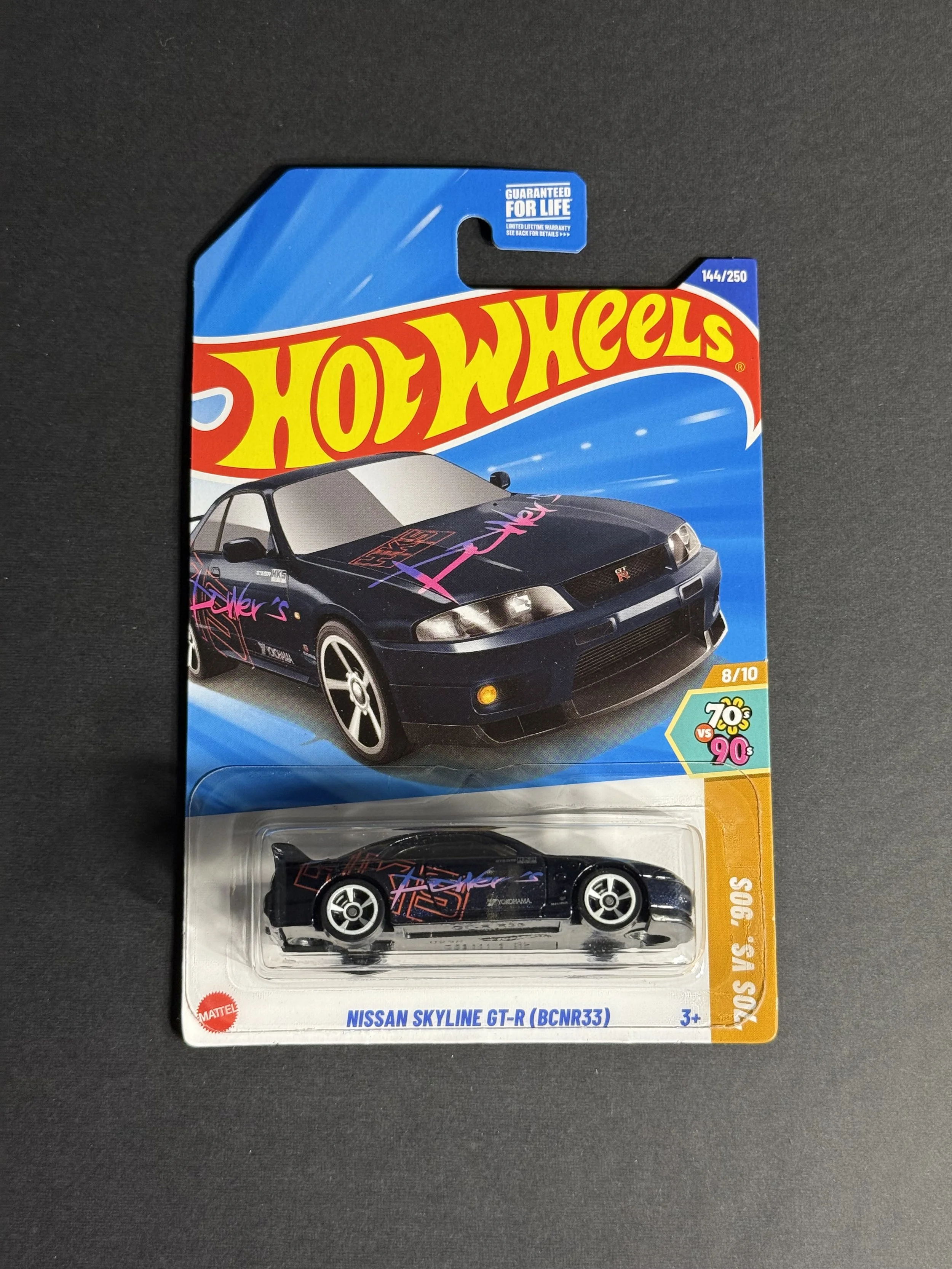 Teal+Black Nissan Skyline GT-R (BCNR33)