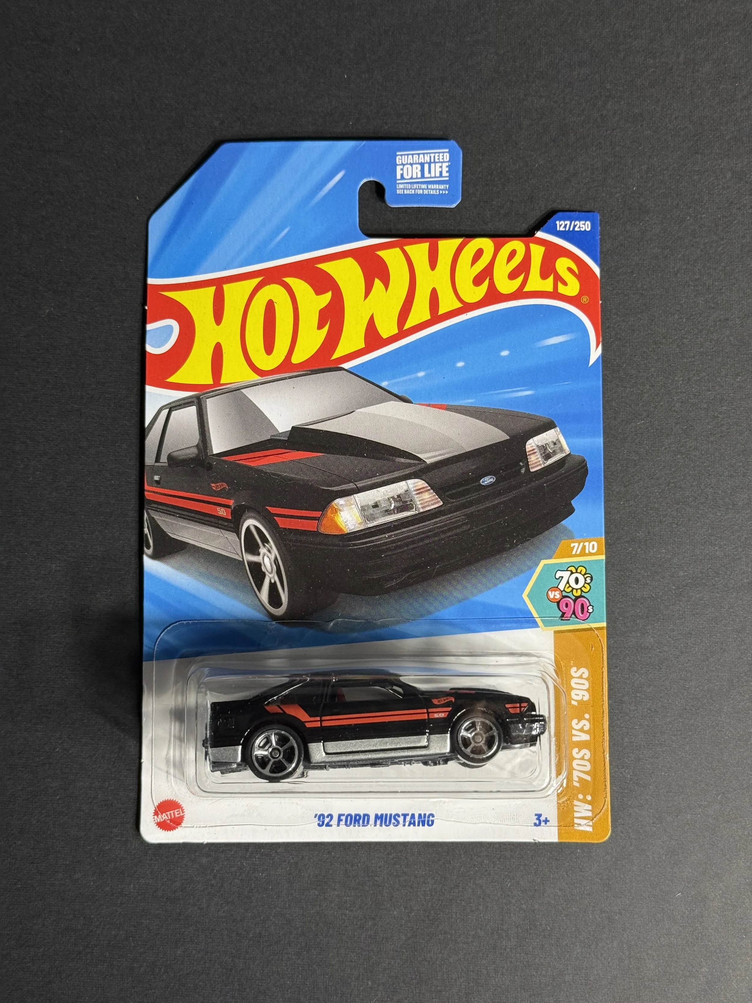 Black '92 Ford Mustang