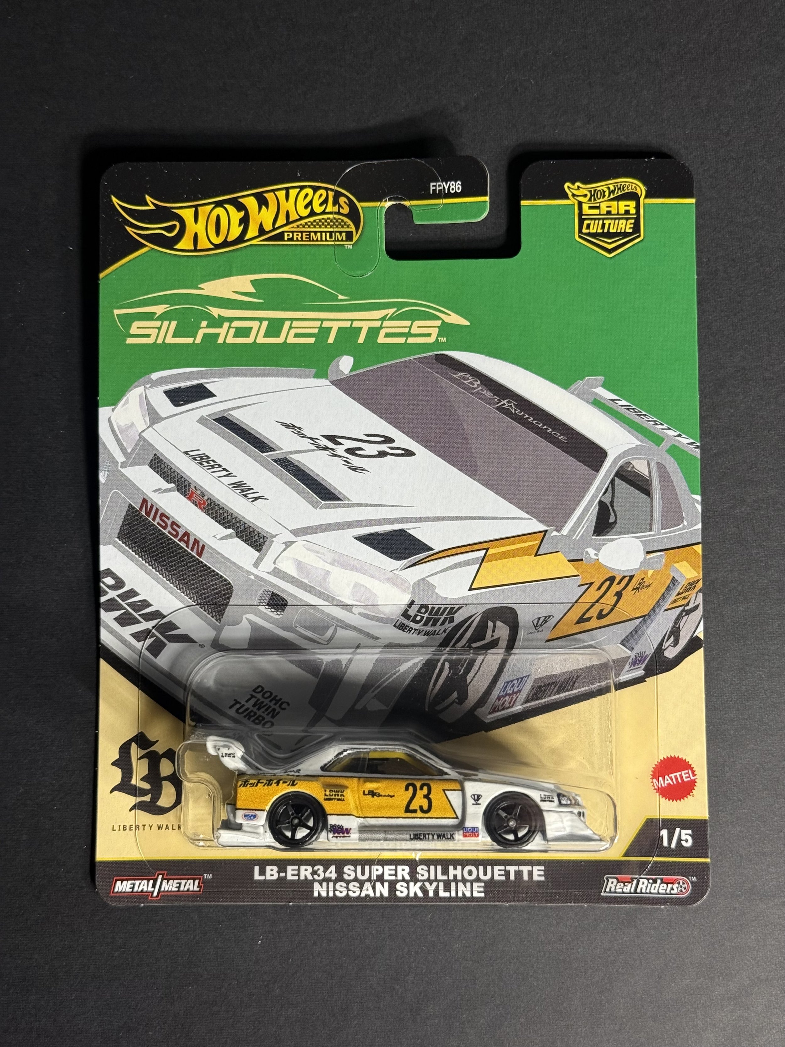 Silhouette LB-ER34 super Silhouette Nissan skyline