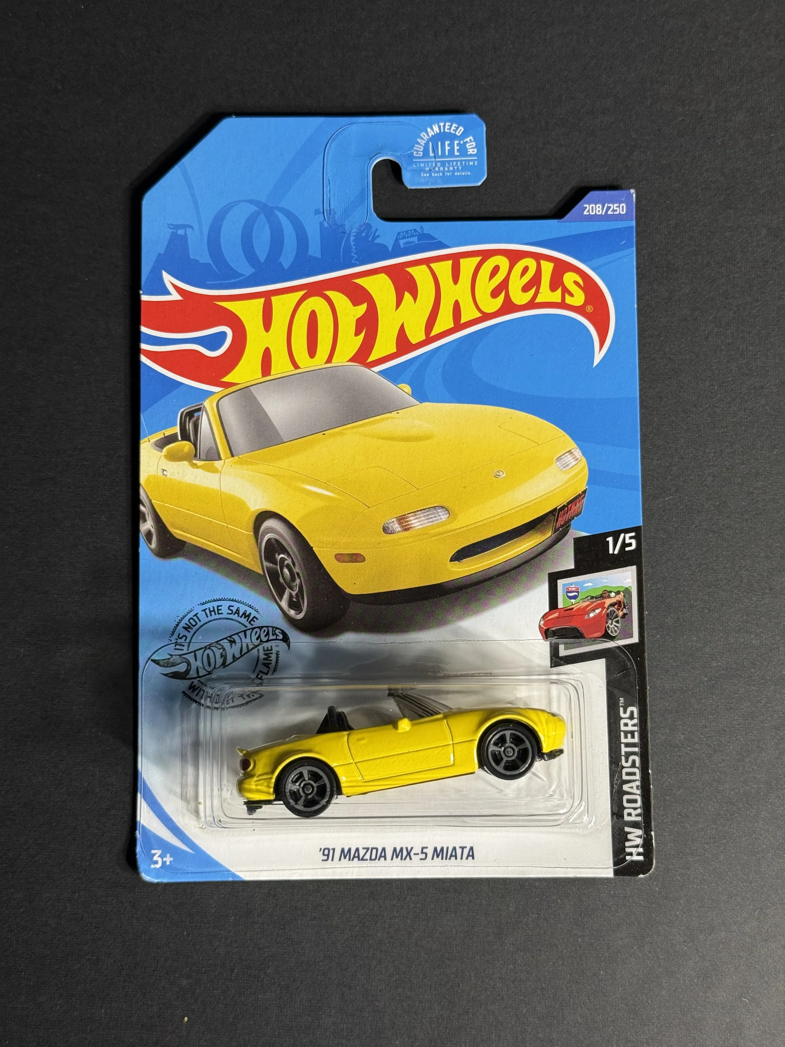 Yellow '91 Mazda MX-5 Miata