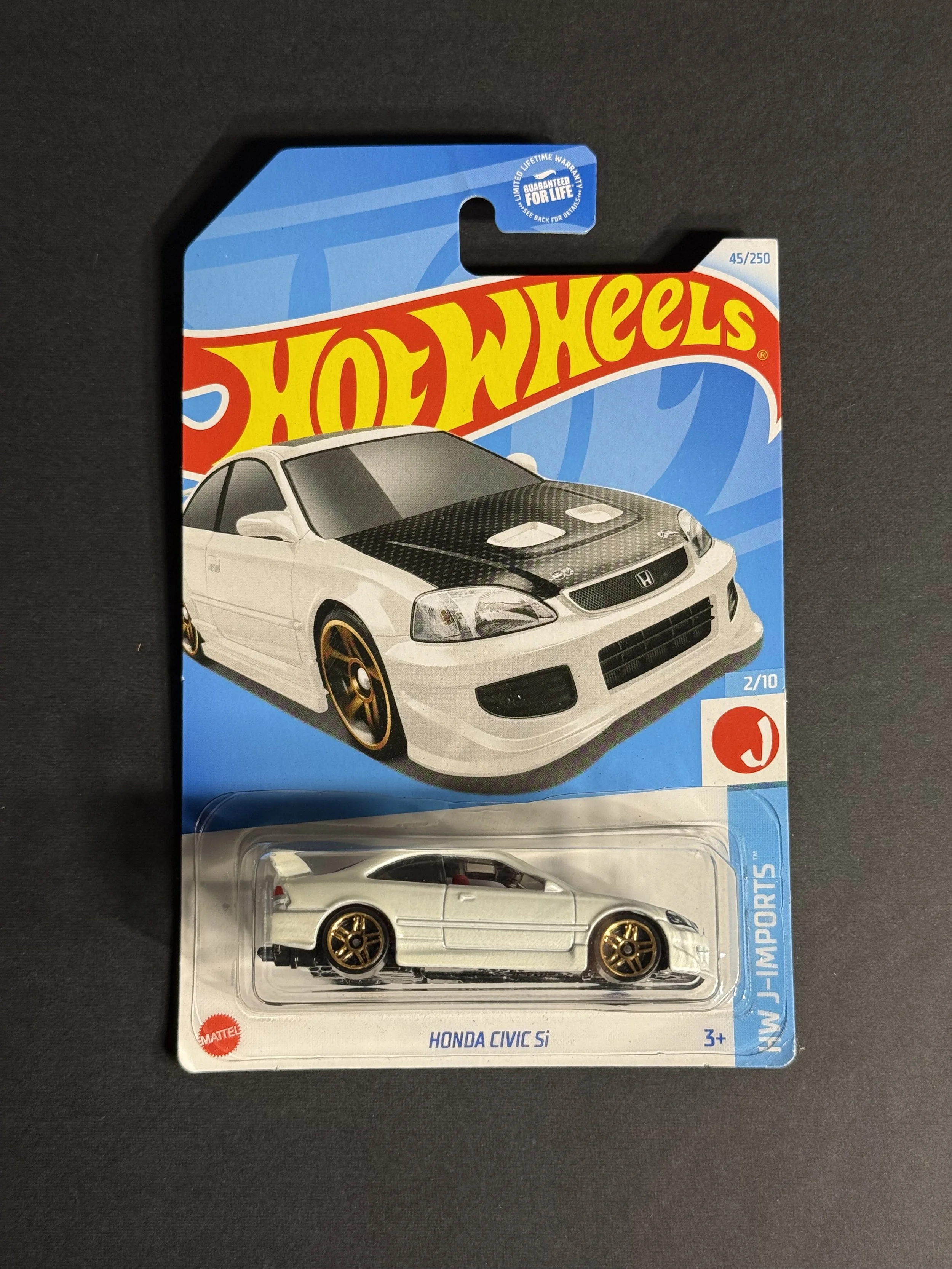 White Honda Civic Si