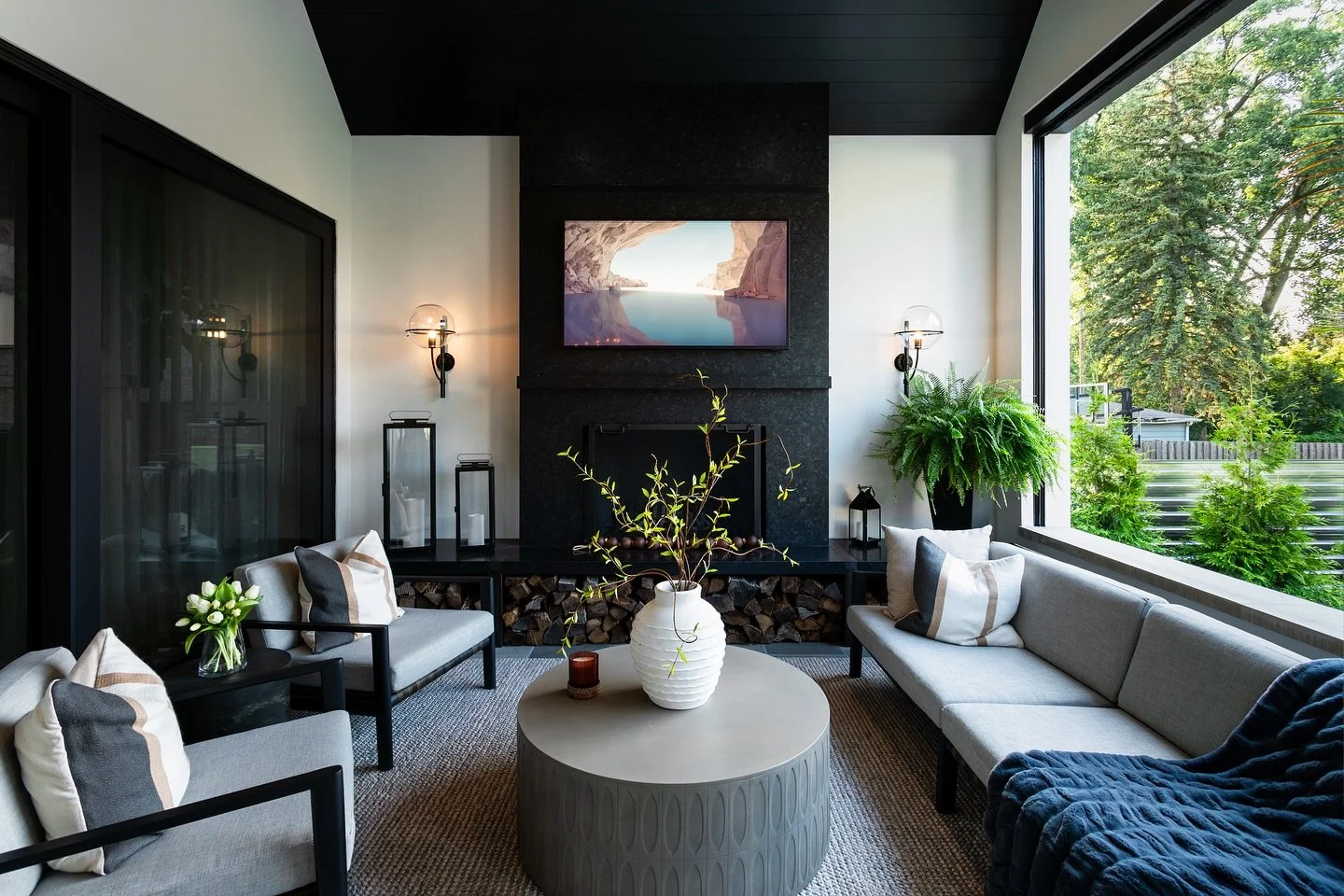 Creating covered porches that are as elegant as the interior of your home means blending comfort, function, and high design.