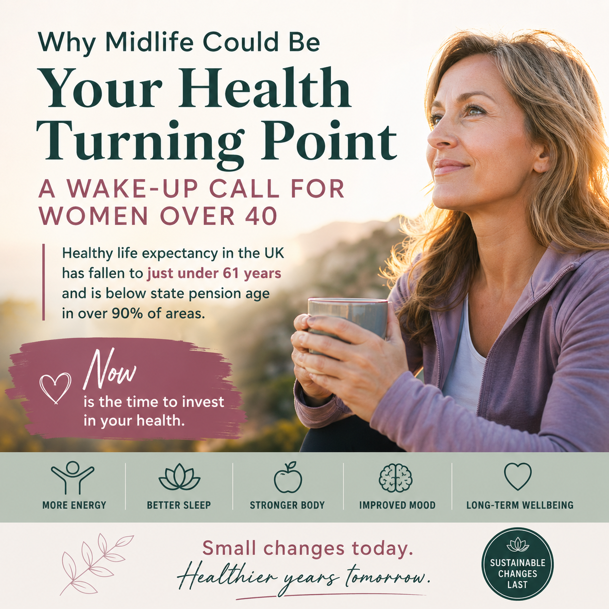 Why Midlife Could Be Your Health Turning Point: A Wake-Up Call for Women Over 40
