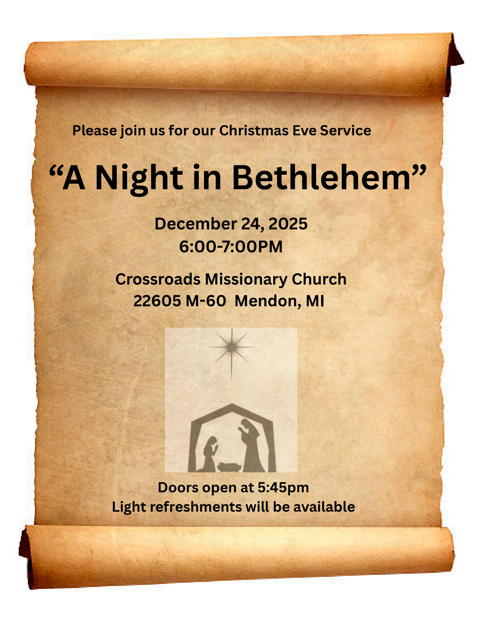 A Night in Bethlehem - Christmas Eve Service