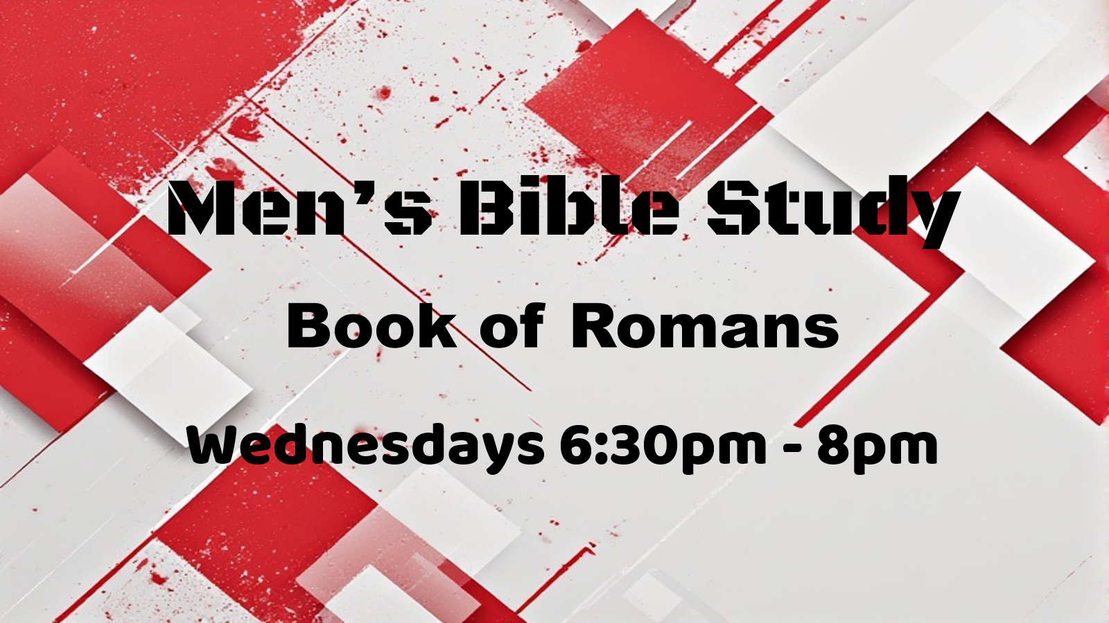 Men's Bible Study