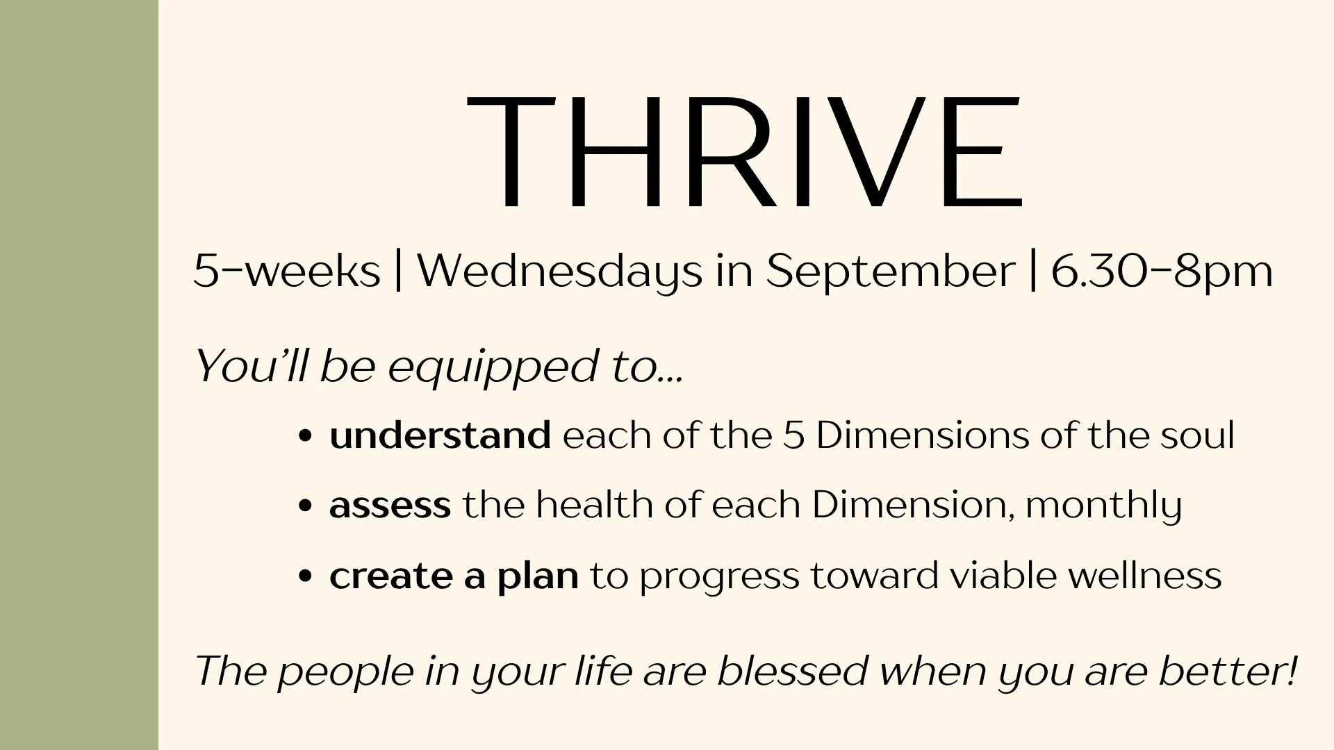 Thrive Training