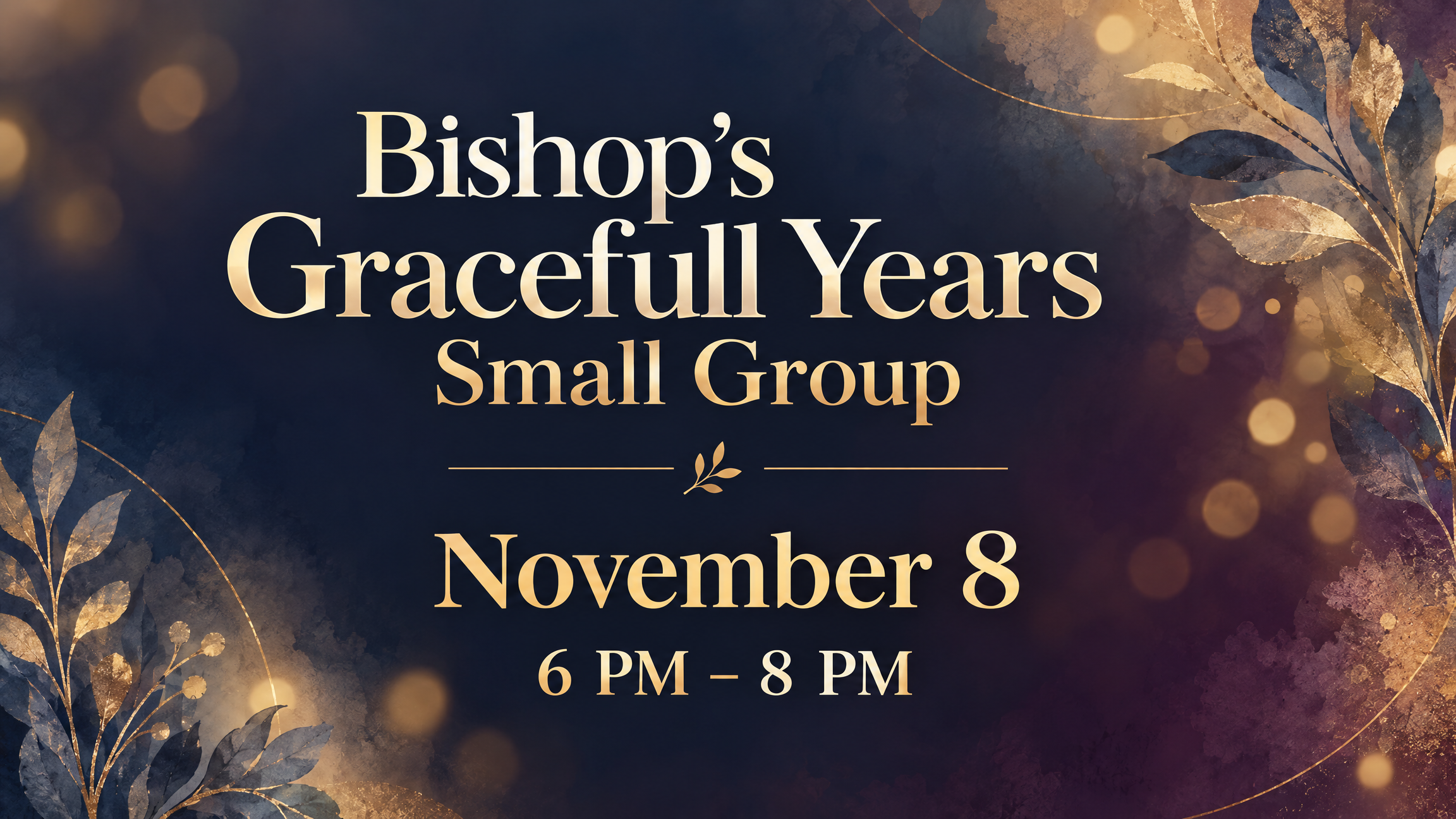 Gracefull Year's Small Group