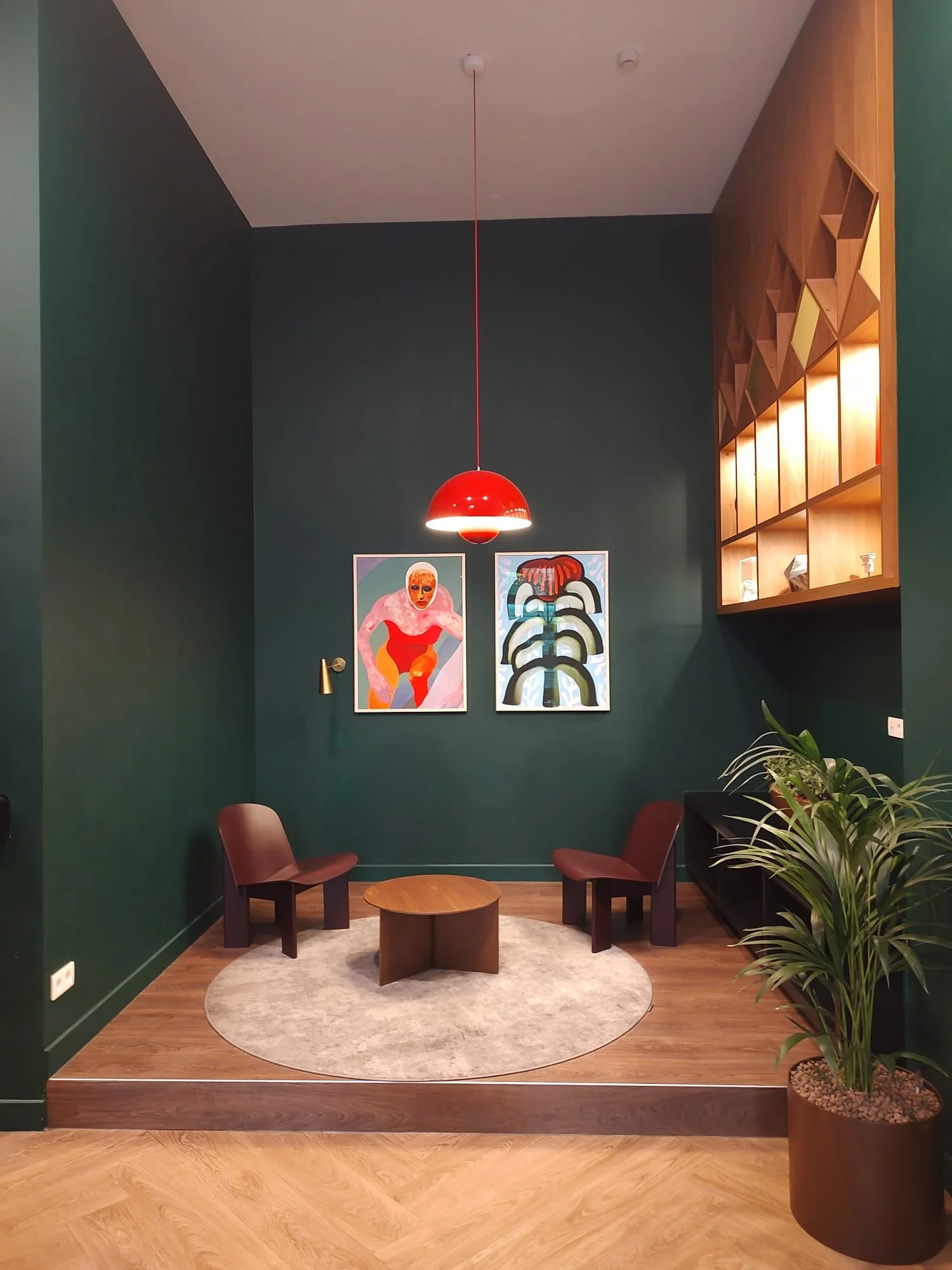 Hotel geschilderd door peinture Pauwels