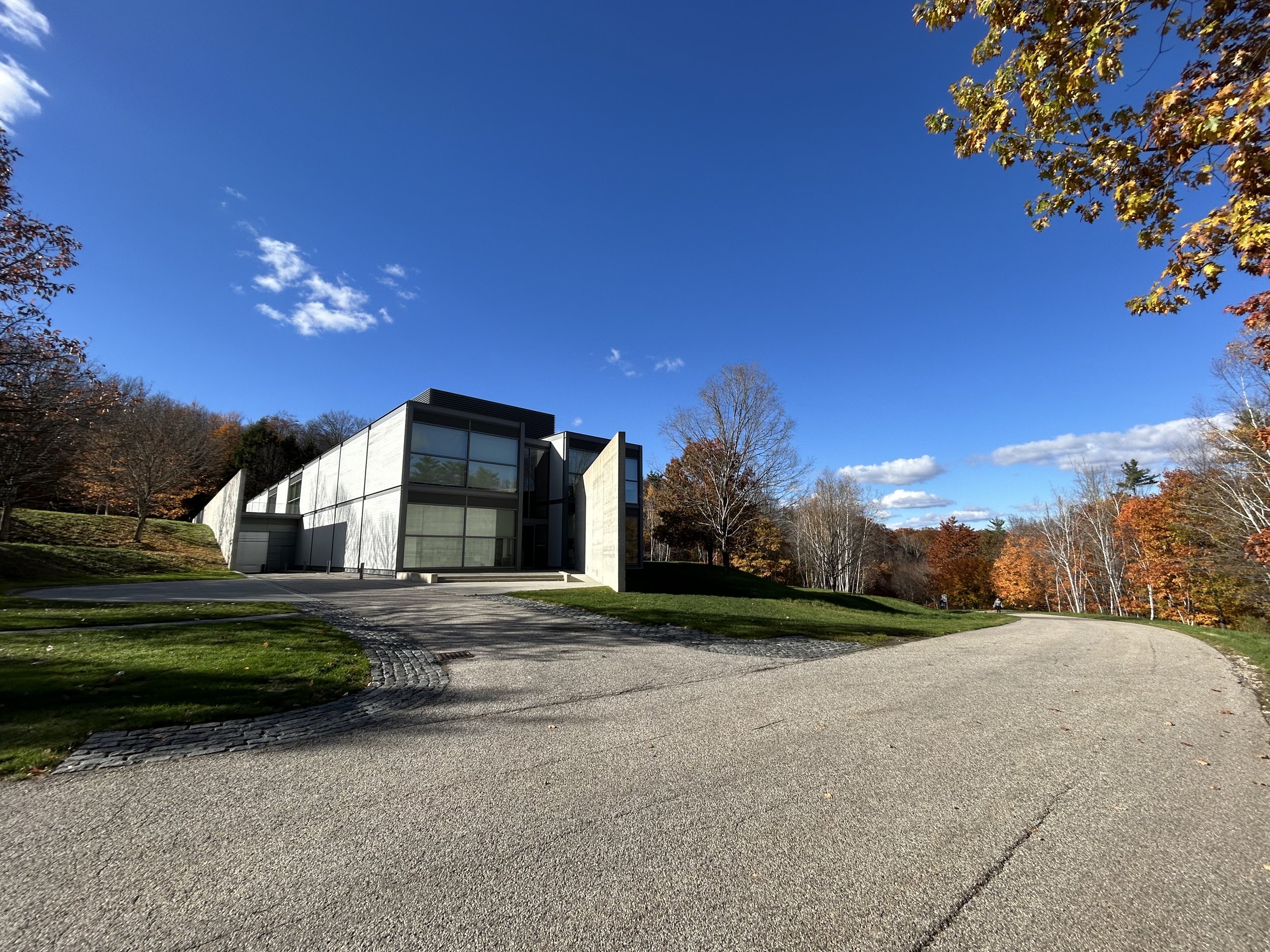 Clark Art Institute Tadao Ando Studios, Williamstown, MA, October 2025
