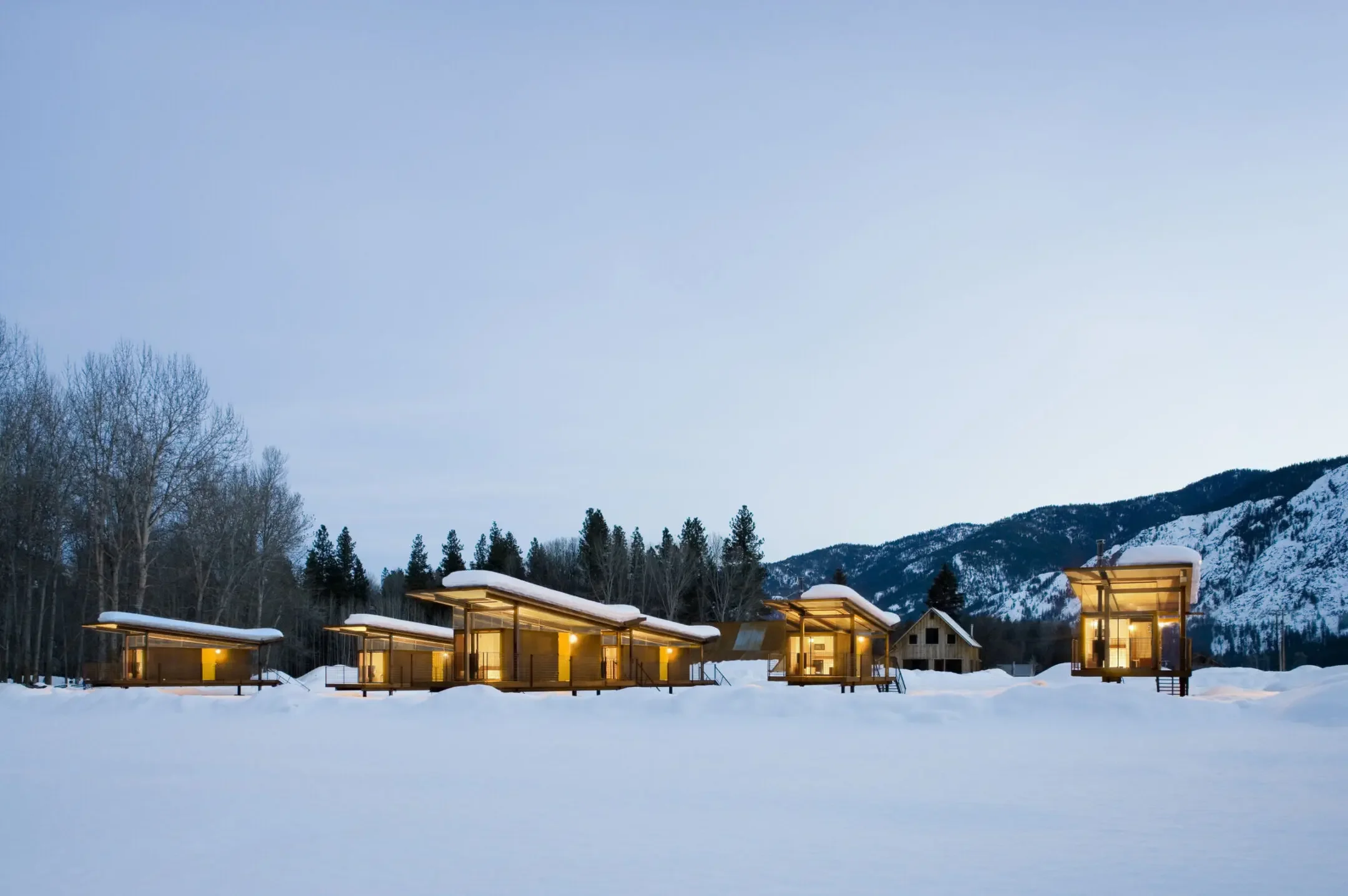Rolling Huts Mazama WA.webp