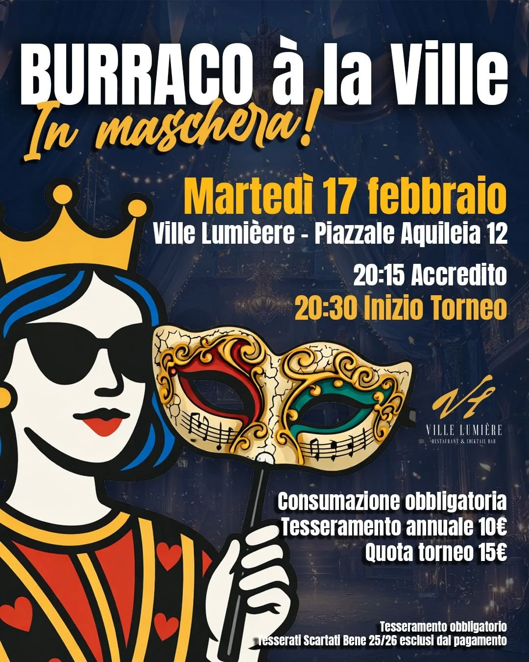 Burraco à la Ville - 17 Febbraio