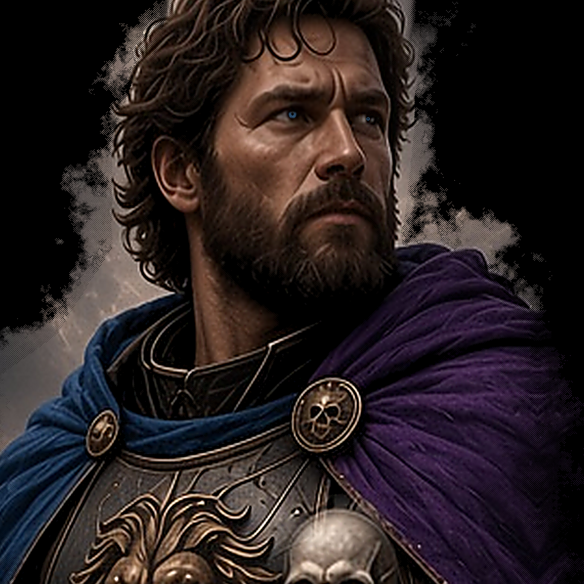 Close-up of Aldric art, War of the Blood Kings